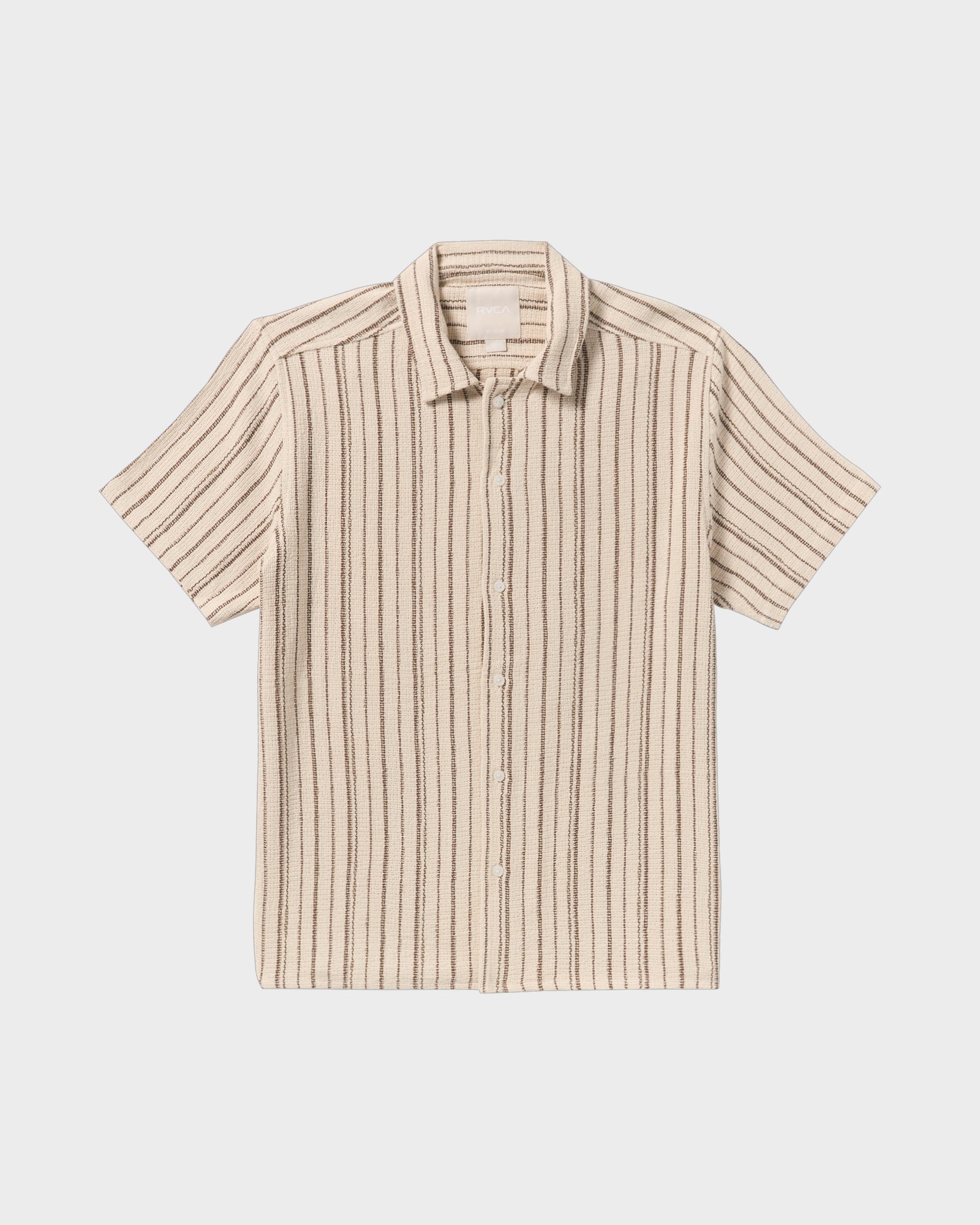 Mens Vacancy Stripe Short Sleeve Shirt