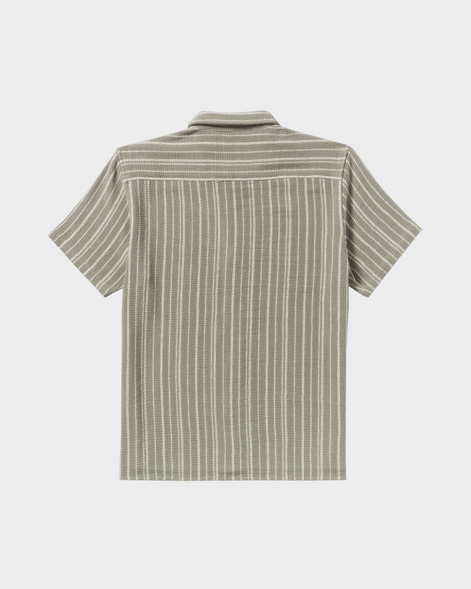 Mens Vacancy Stripe Short Sleeve Shirt