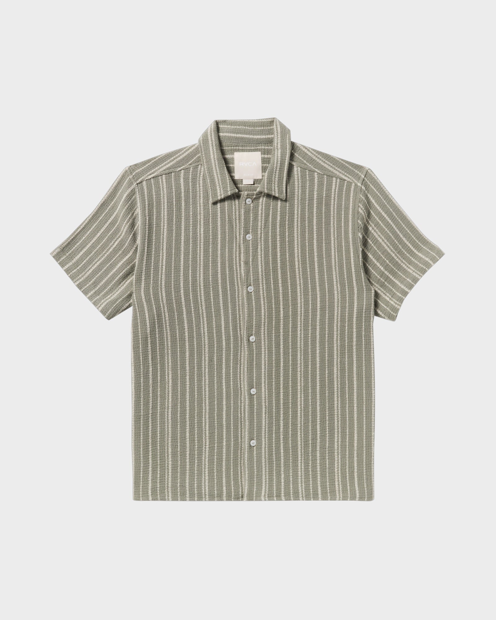 Mens Vacancy Stripe Short Sleeve Shirt