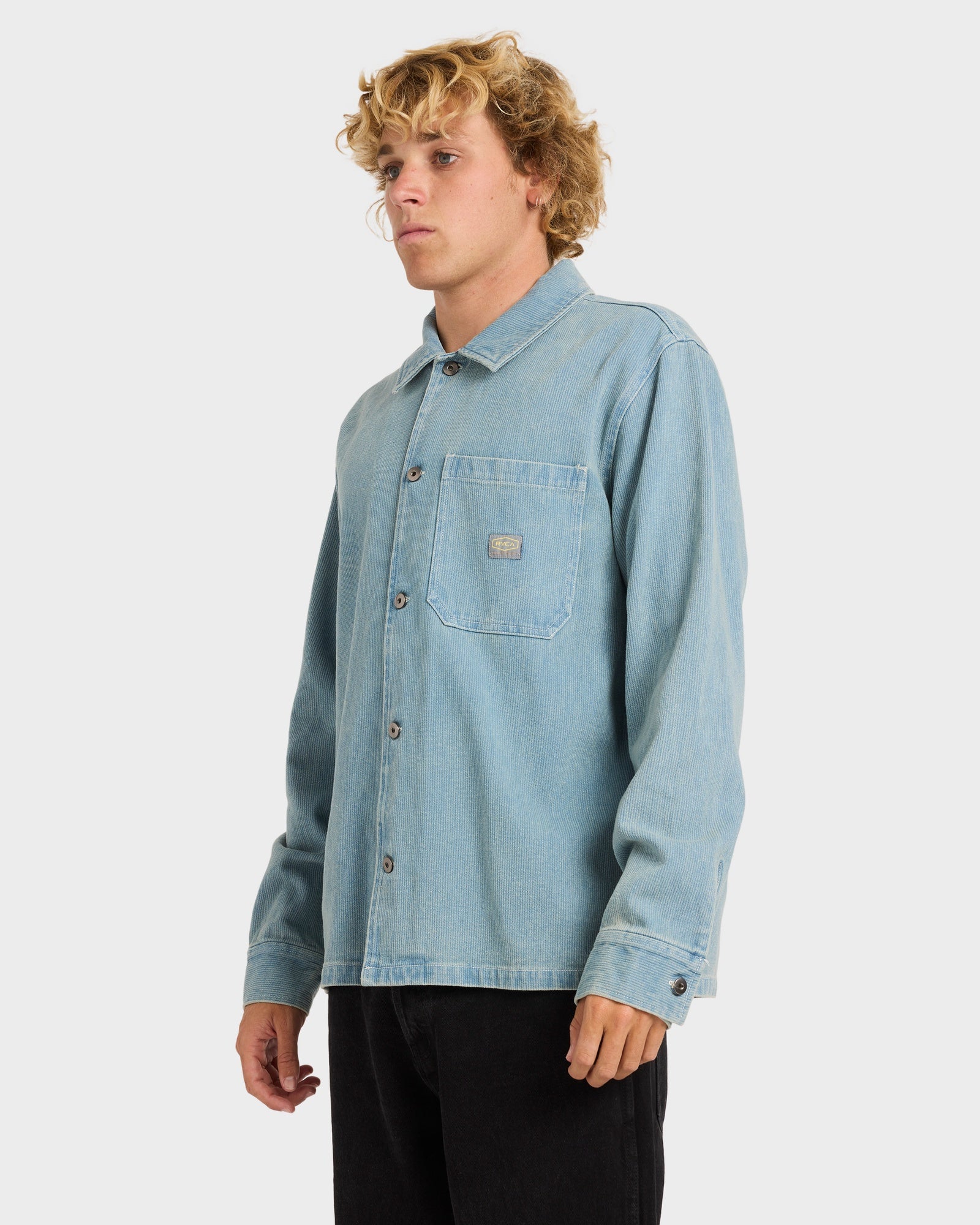 Mens Seer Overshirt Long Sleeve Shirt