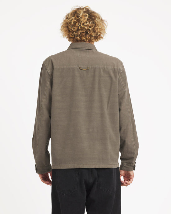 Mens Coastal Over Long Sleeve Shirt