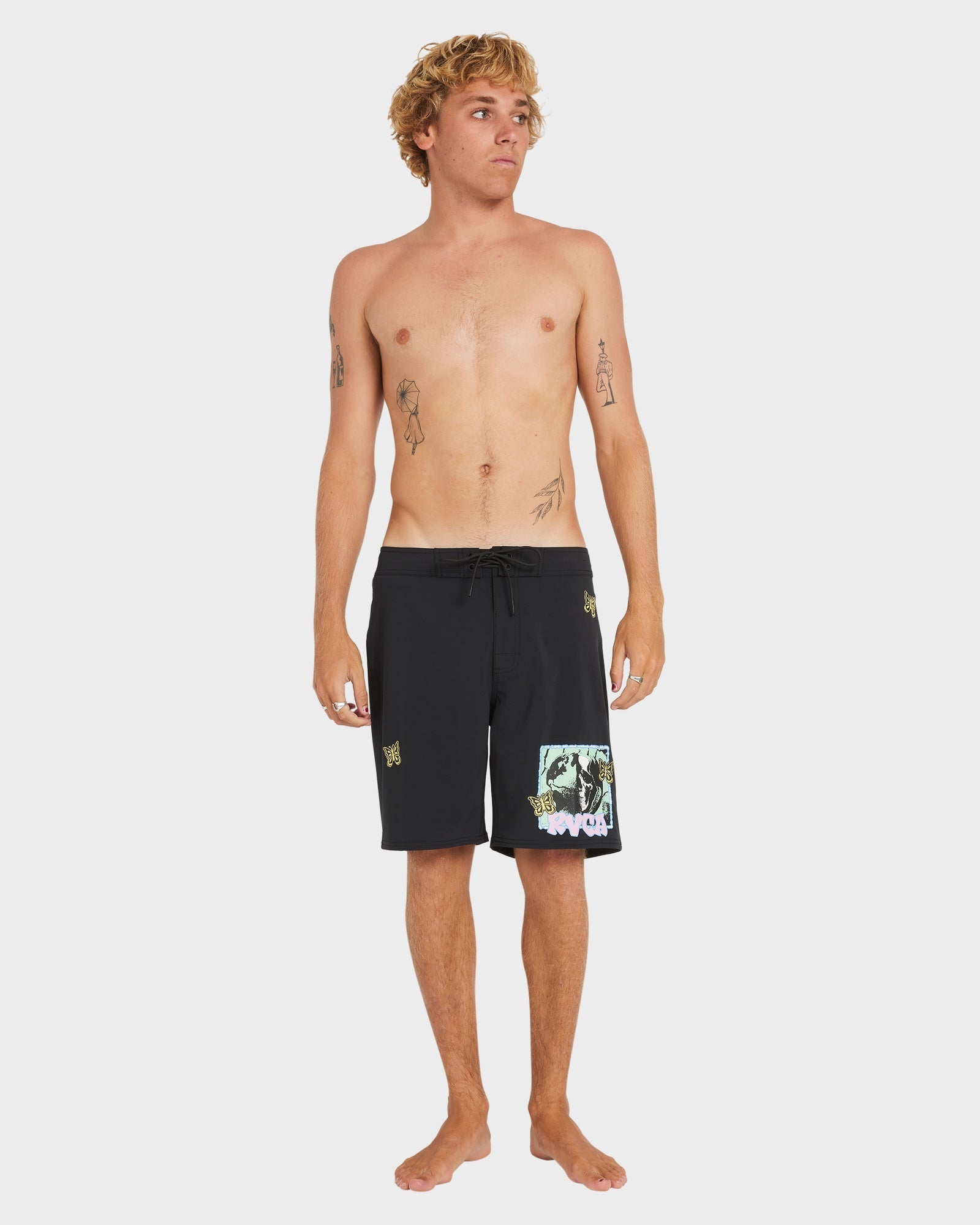 Mens VA Trunk Print 19" Boardshorts