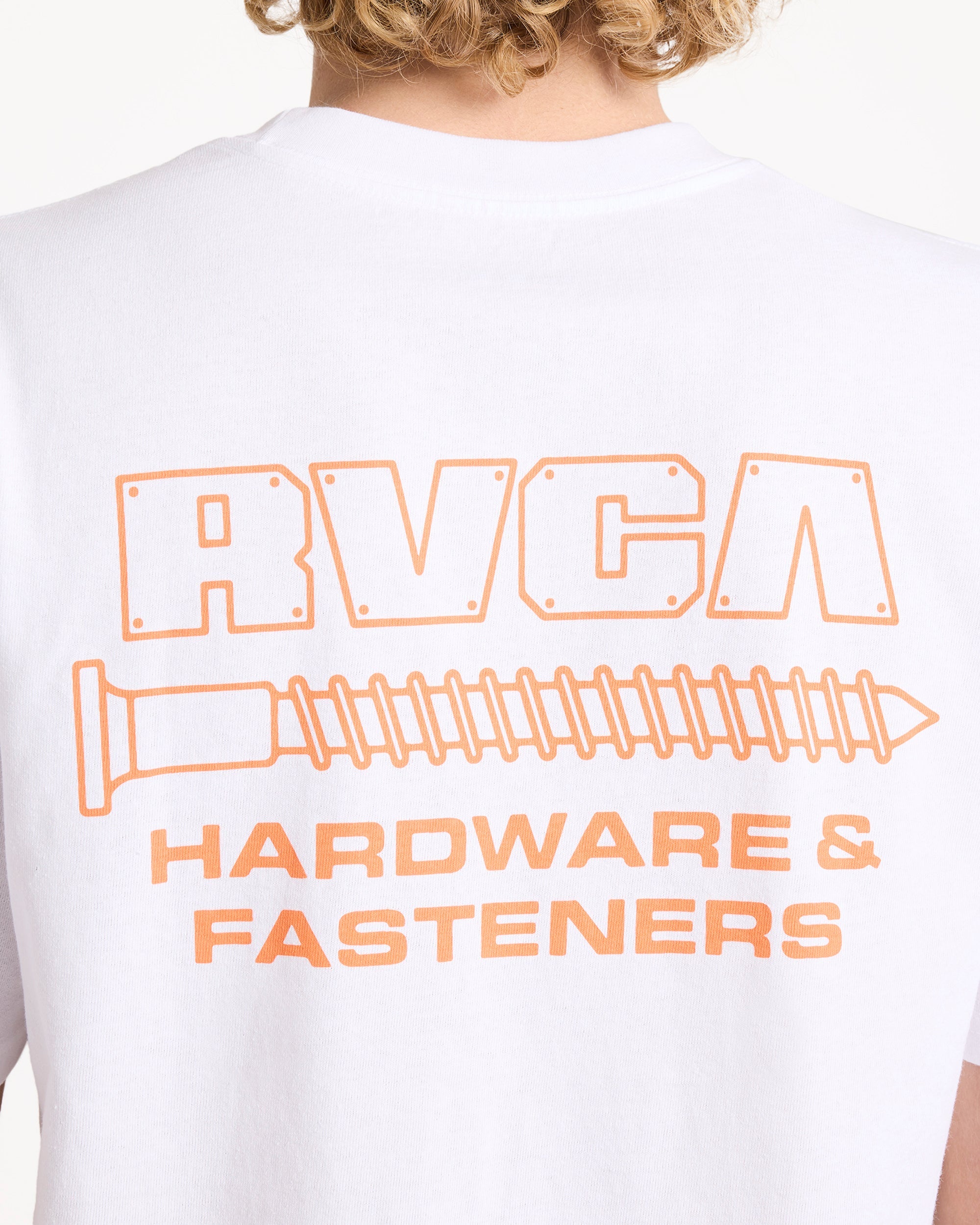 Mens RVCA Fasteners T-Shirt