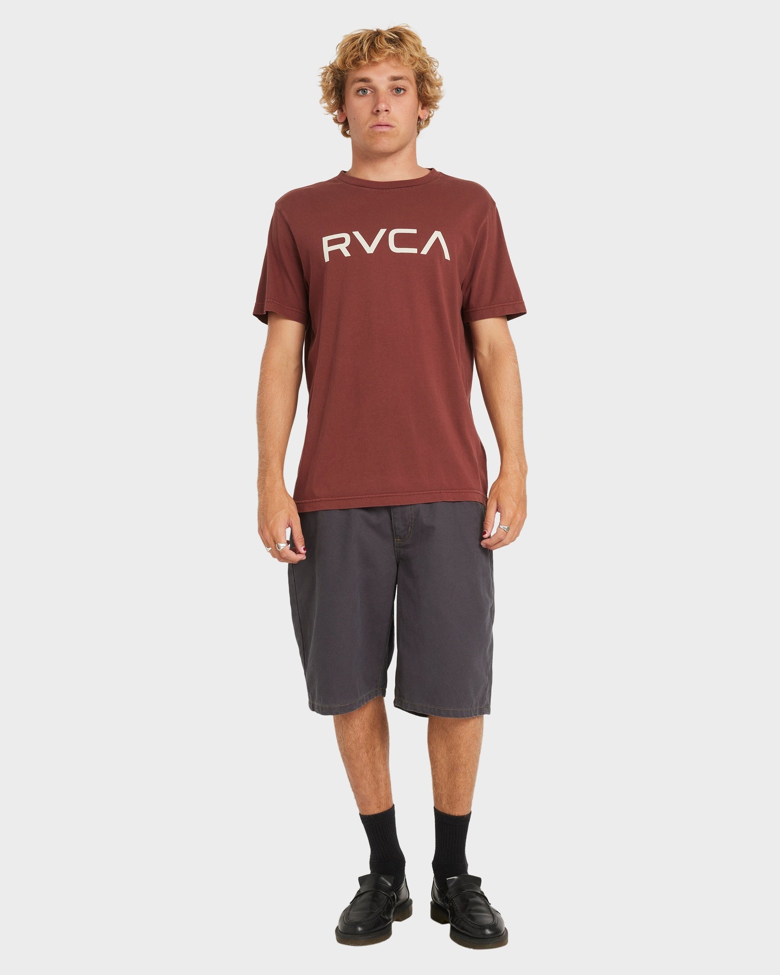 Mens Big Rvca T-Shirt