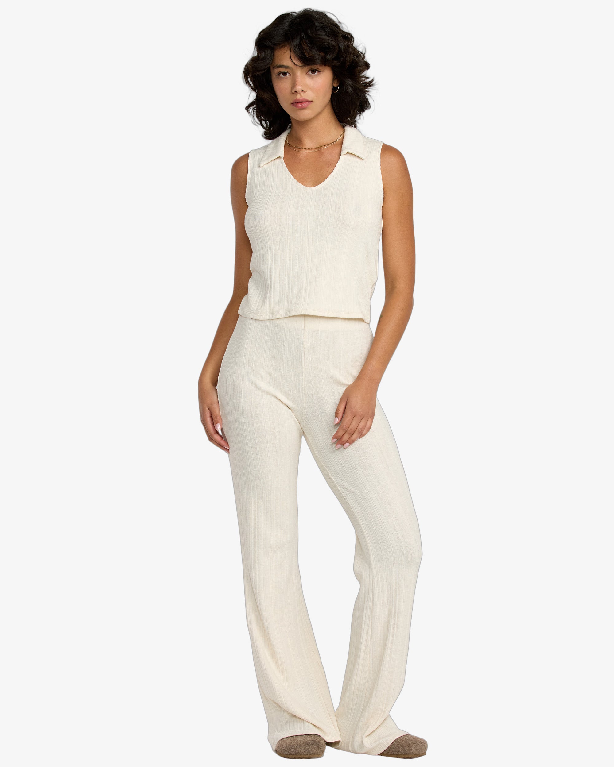 Womens Ava Polo Tank Top