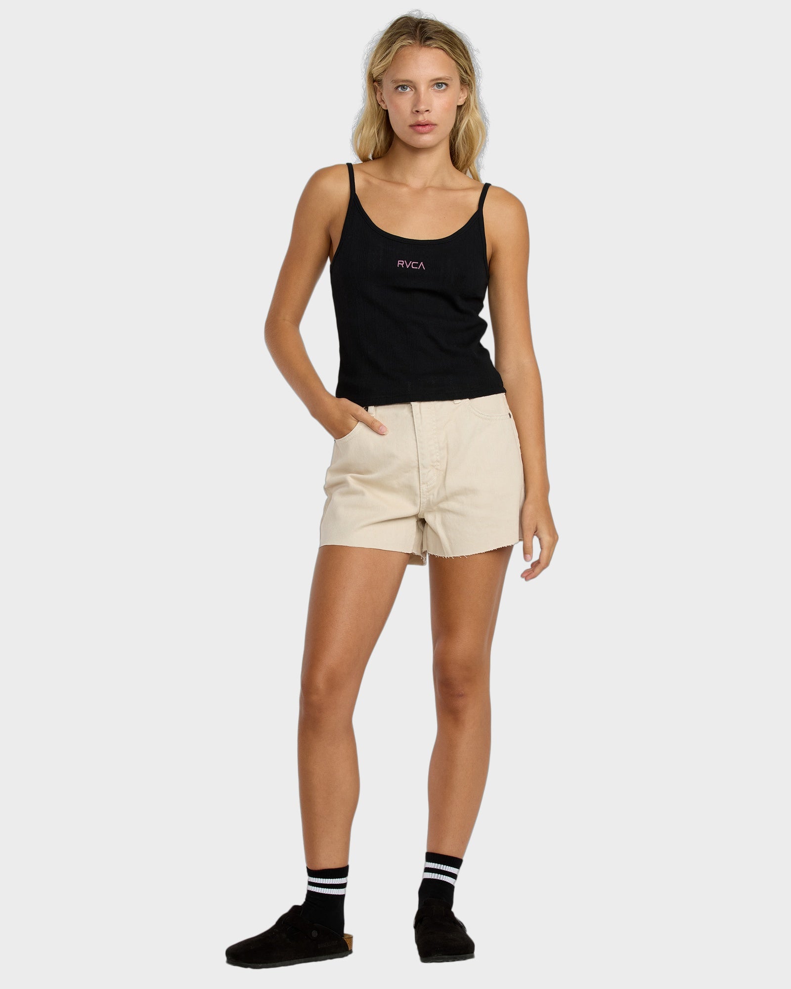 Womens Pointele Tank Top