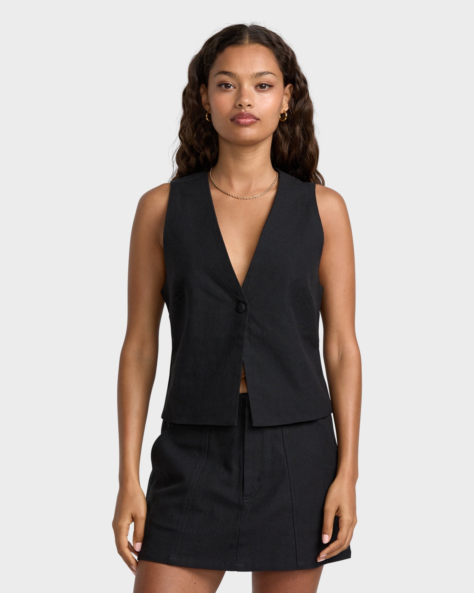 Womens Logan Down Vest – Rvca Black – RVCA Australia