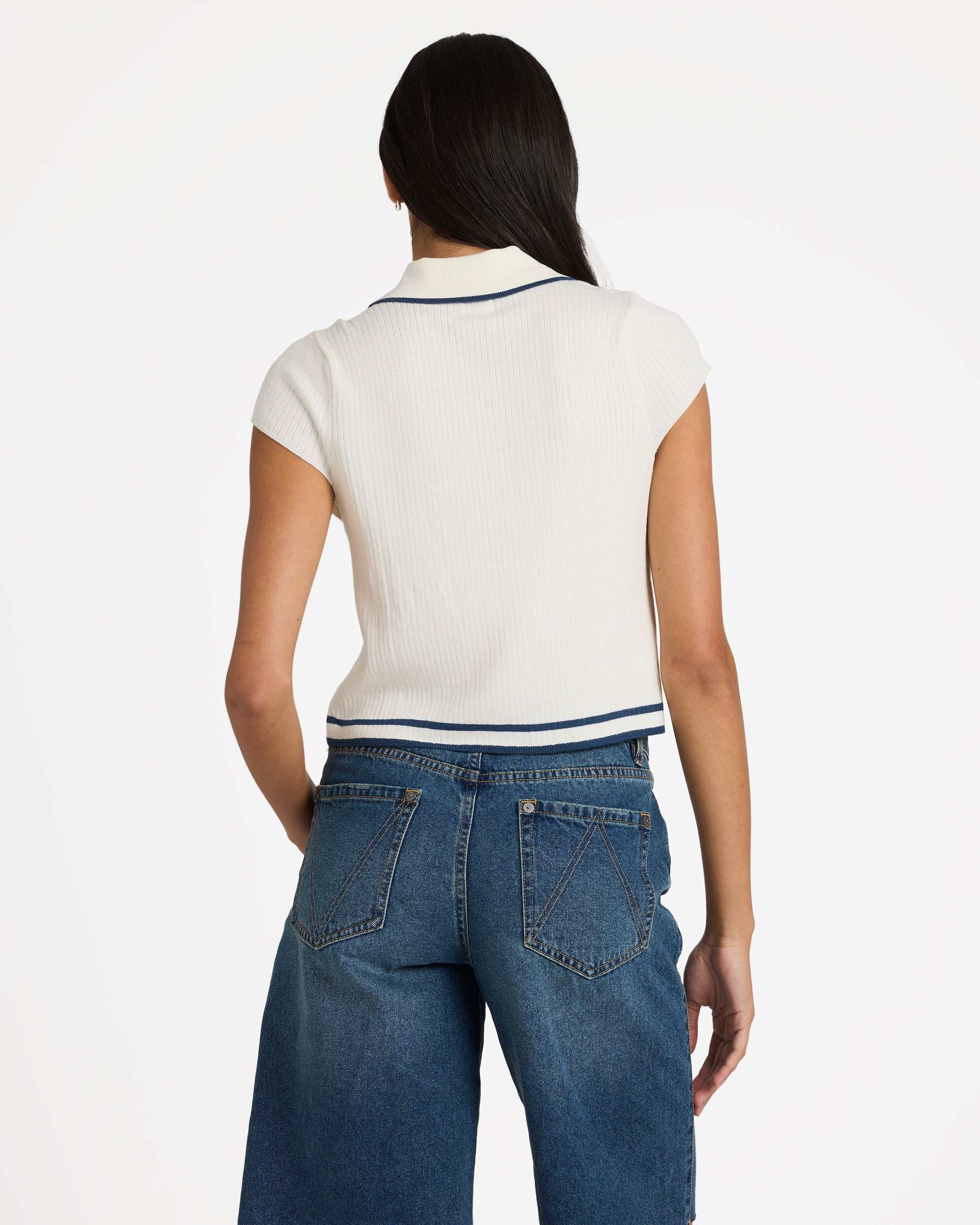 Jules Cropped Sweater Top