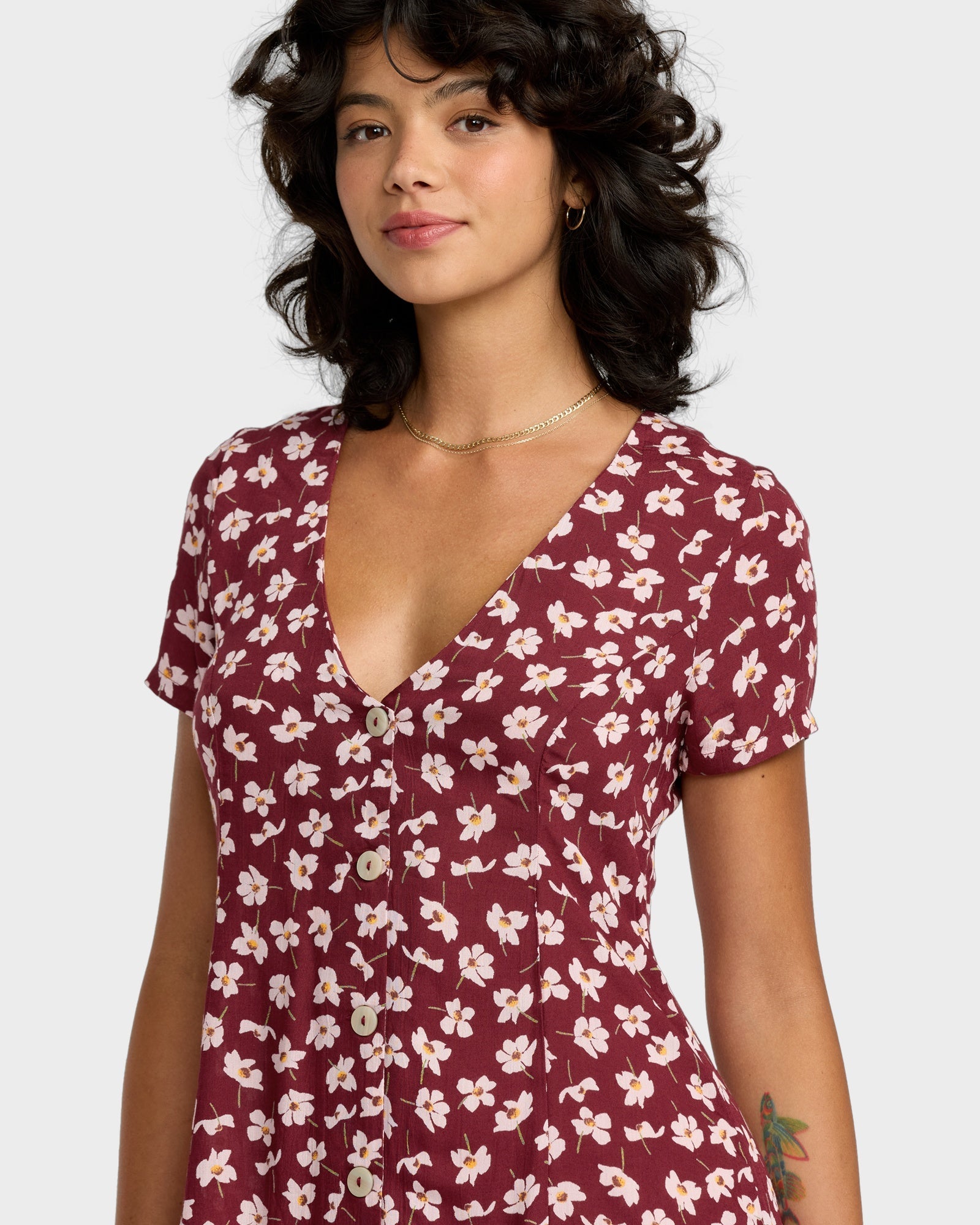 Womens Understated Midi Dress