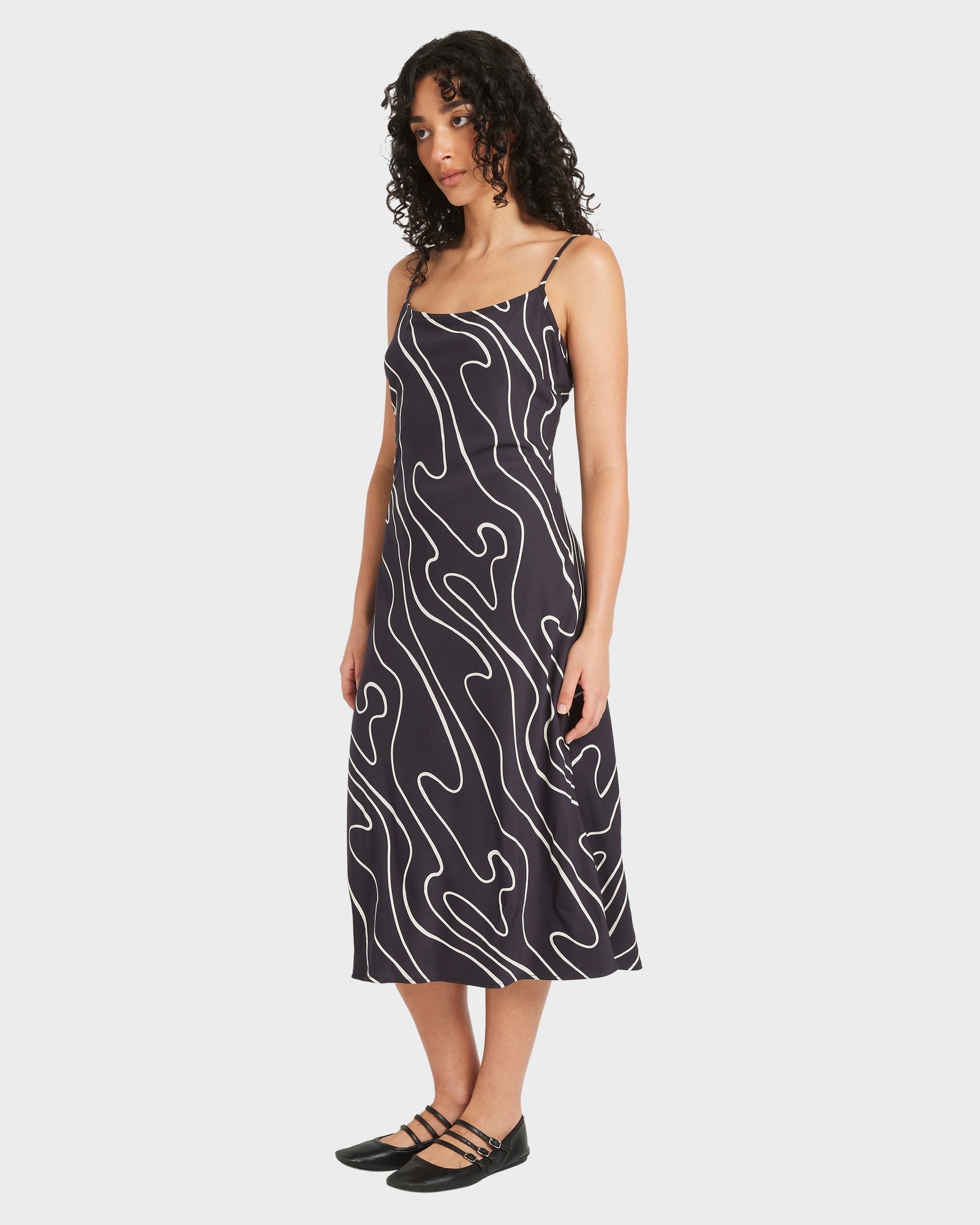 Womens Lets Dance Slip Dress