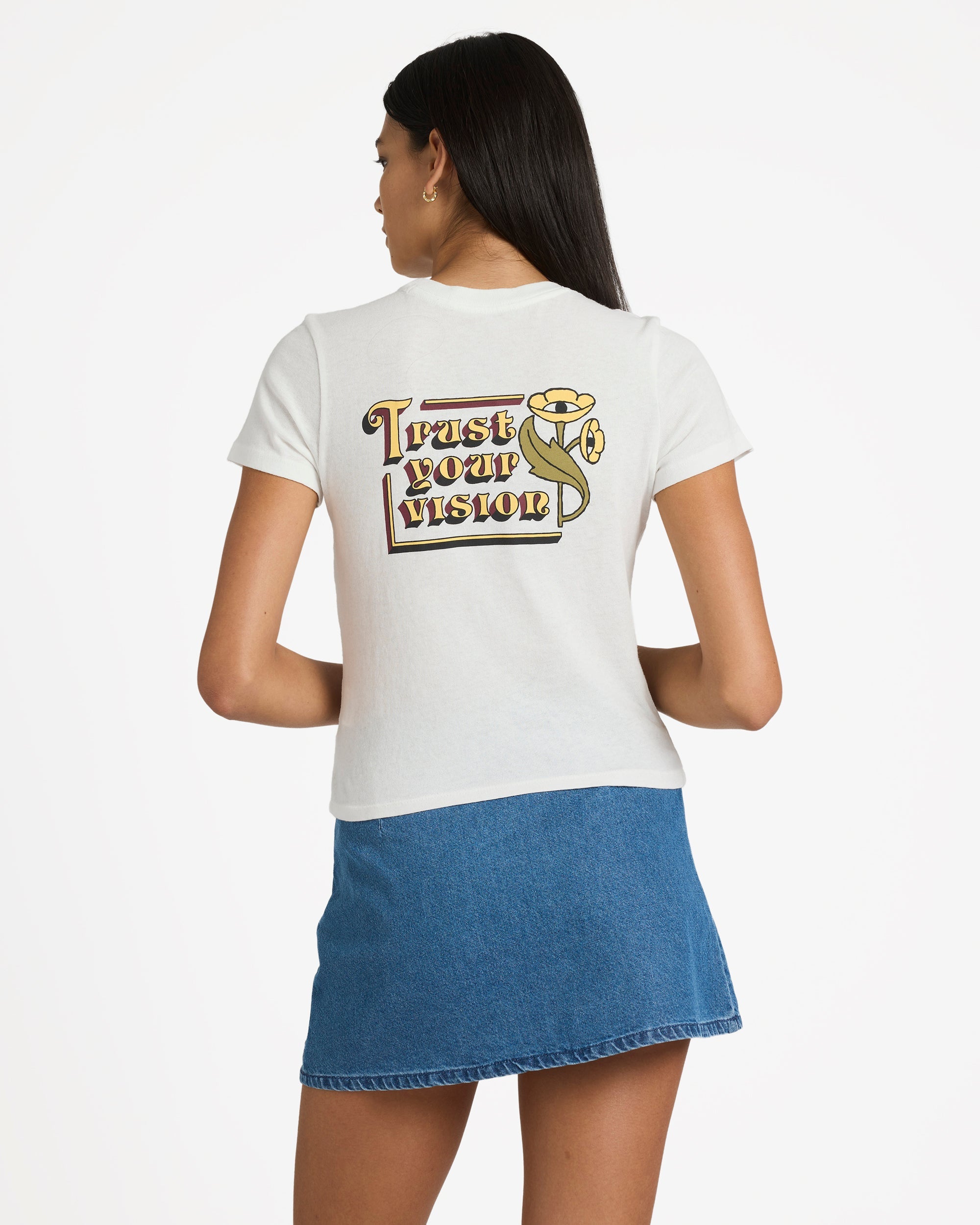 Womens Harlow Mini Skirt