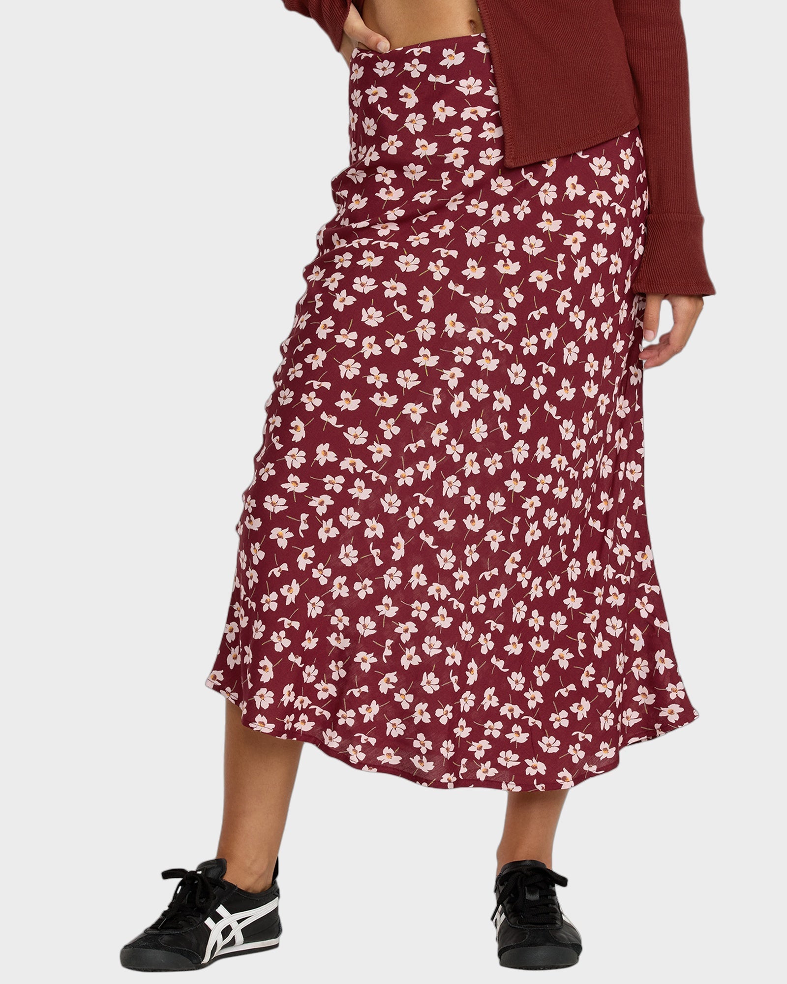 Womens Annika Midi Skirt