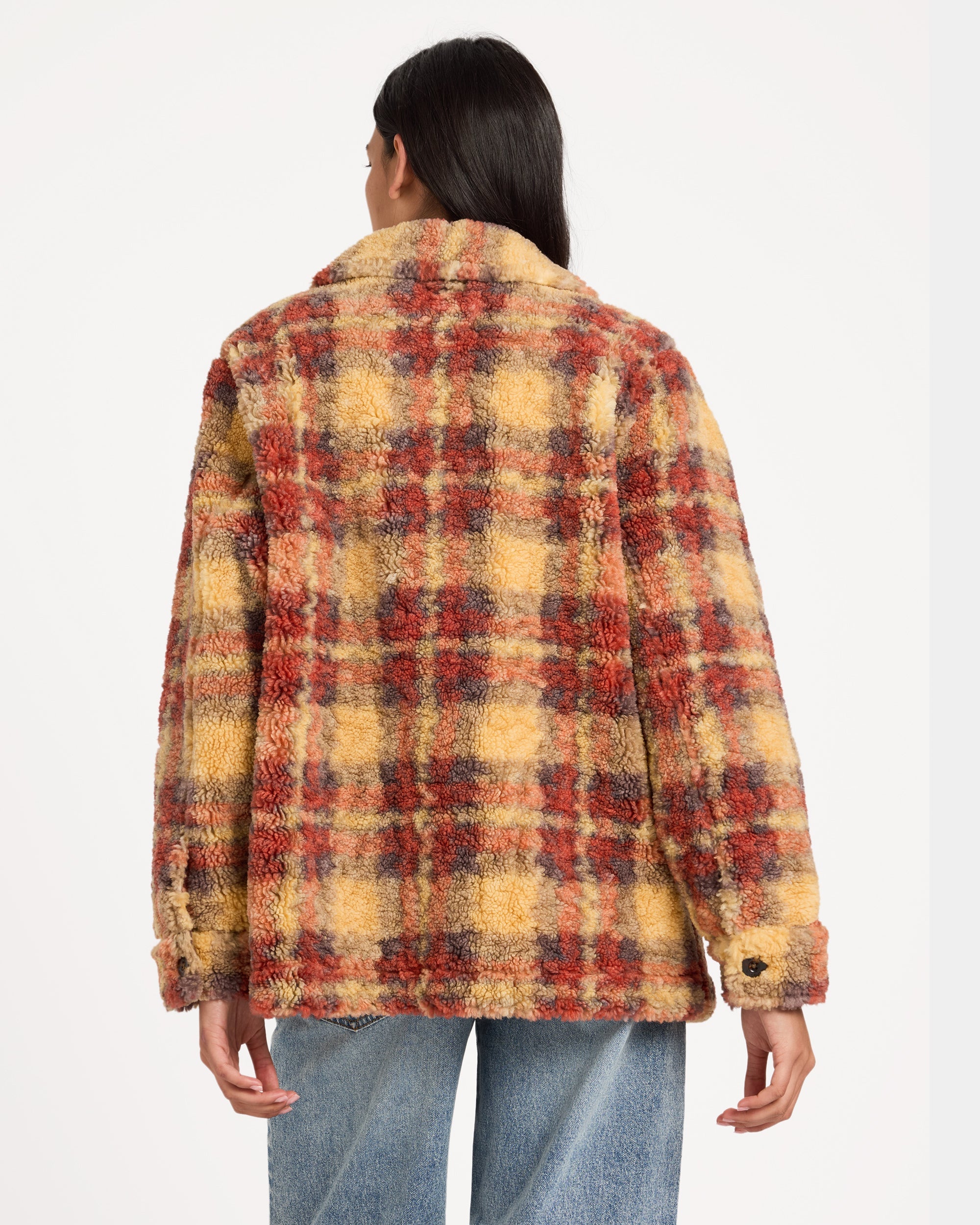 Womens Nell Sherpa Fleece Jacket