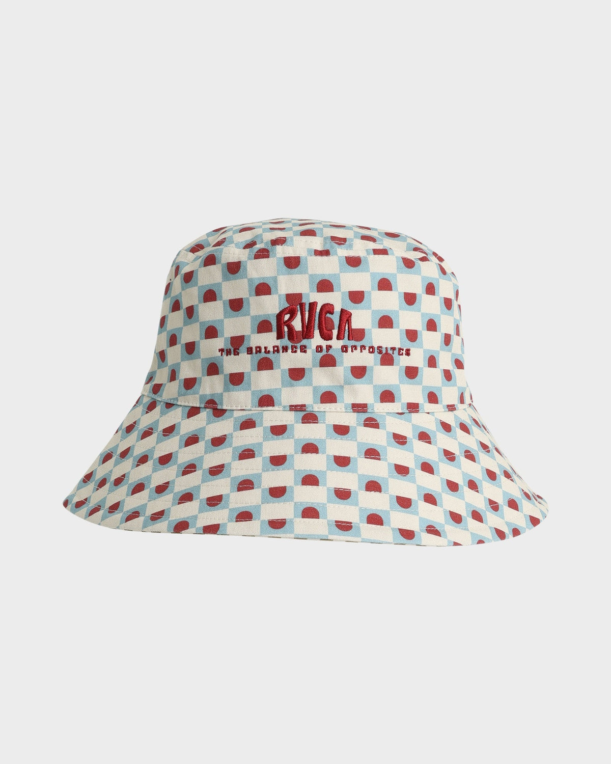 RVCA Reversible Floral Gingham Bucket Hat - Yellow caps for your little ones #repurposed main image 4