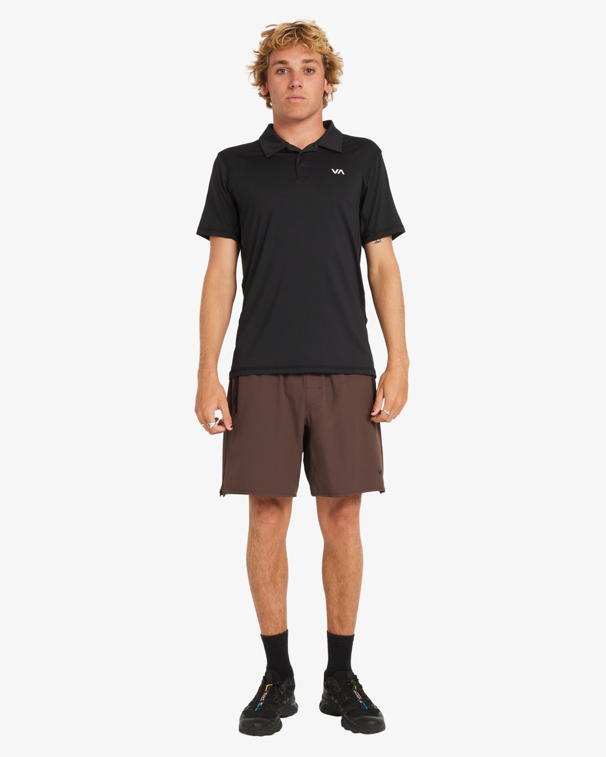 Mens Sport Vent Polo