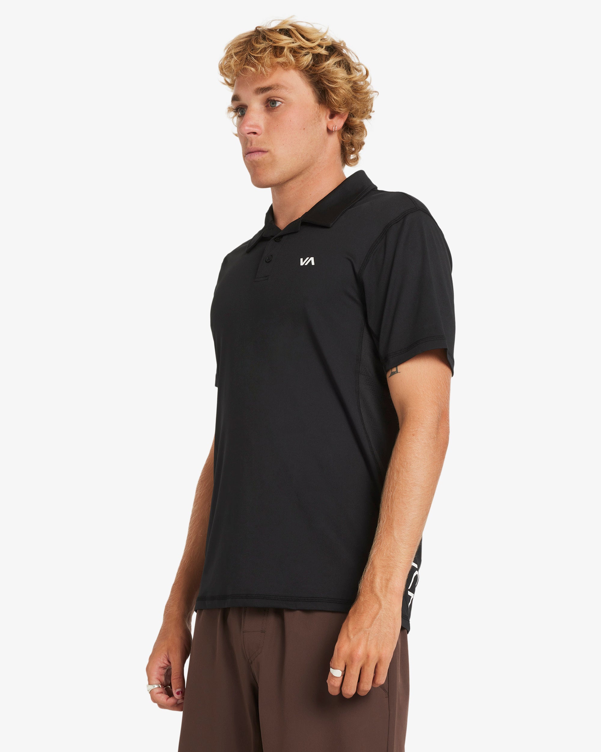 Mens Sport Vent Polo