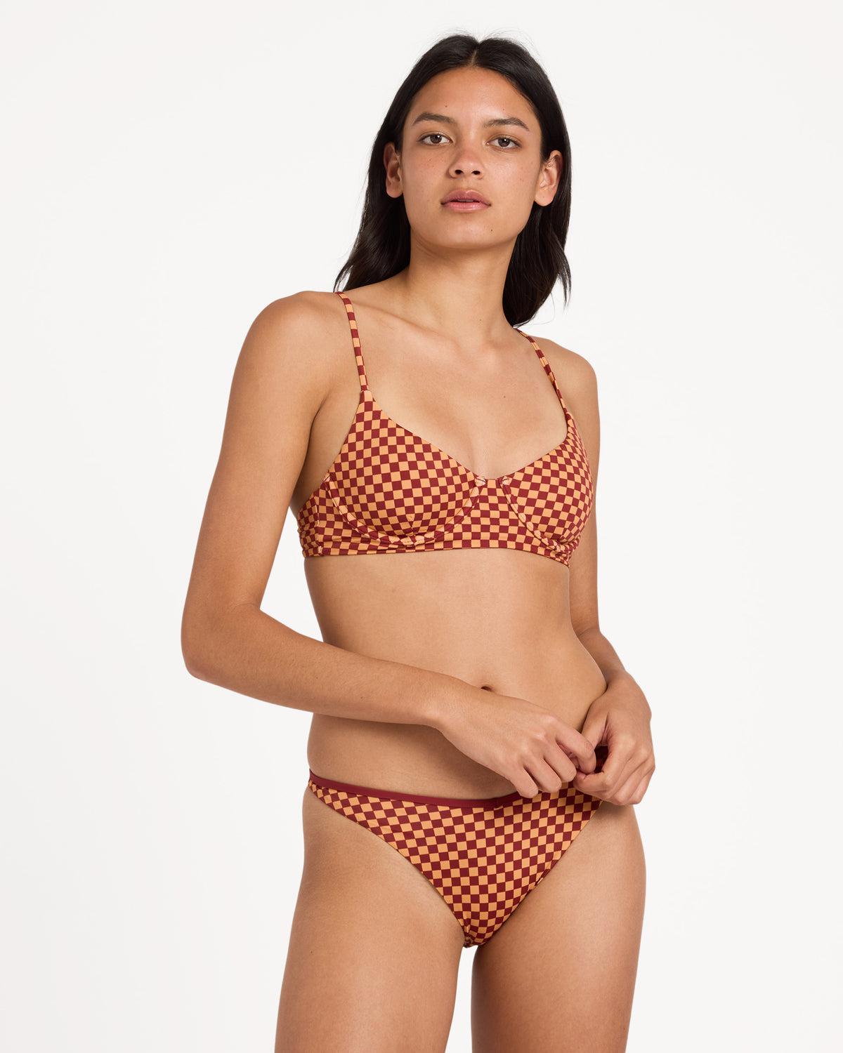 Womens Reverberation 90s Longline Bikini Top – RVCA AU