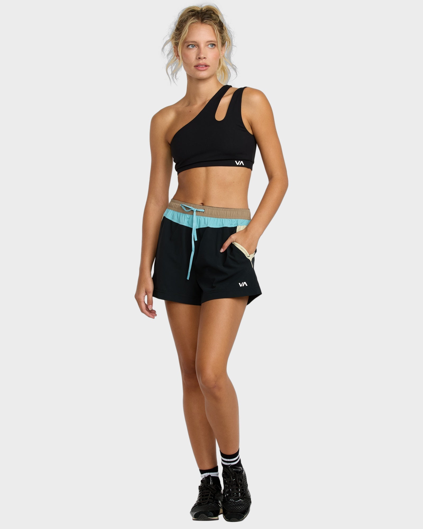 Womens VA One Sholder Sports Bra