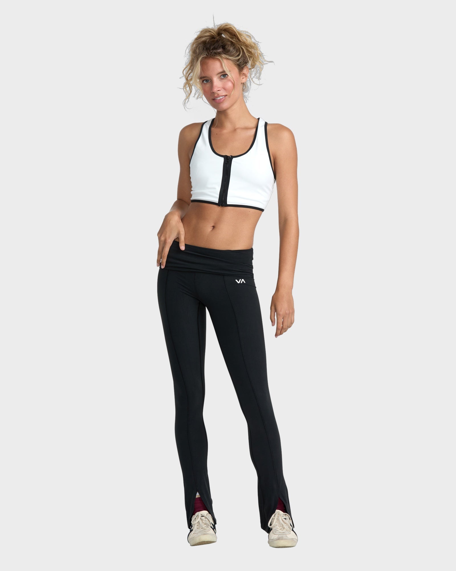 Womens Alexis Ren Split Leggings