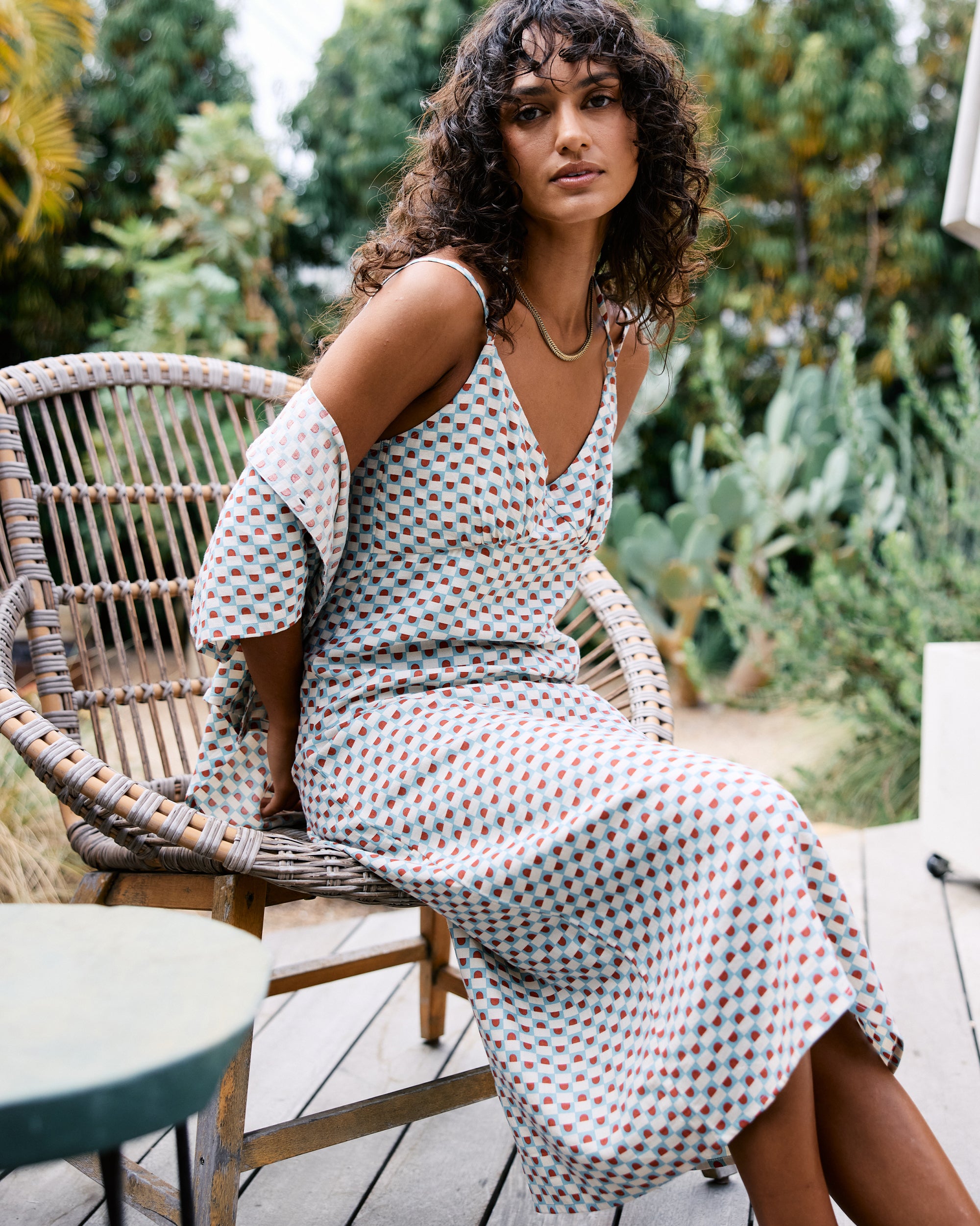 Womens Jade Midi Dress