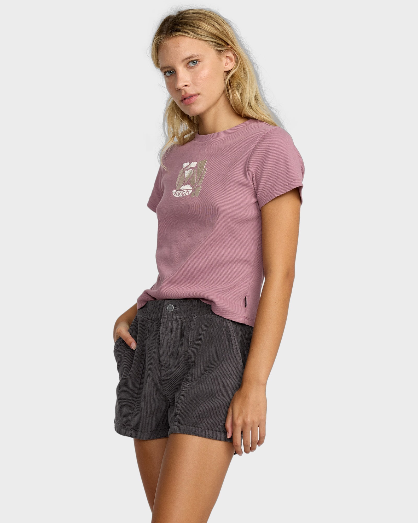 Womens Daylight Elastic Waist Shorts
