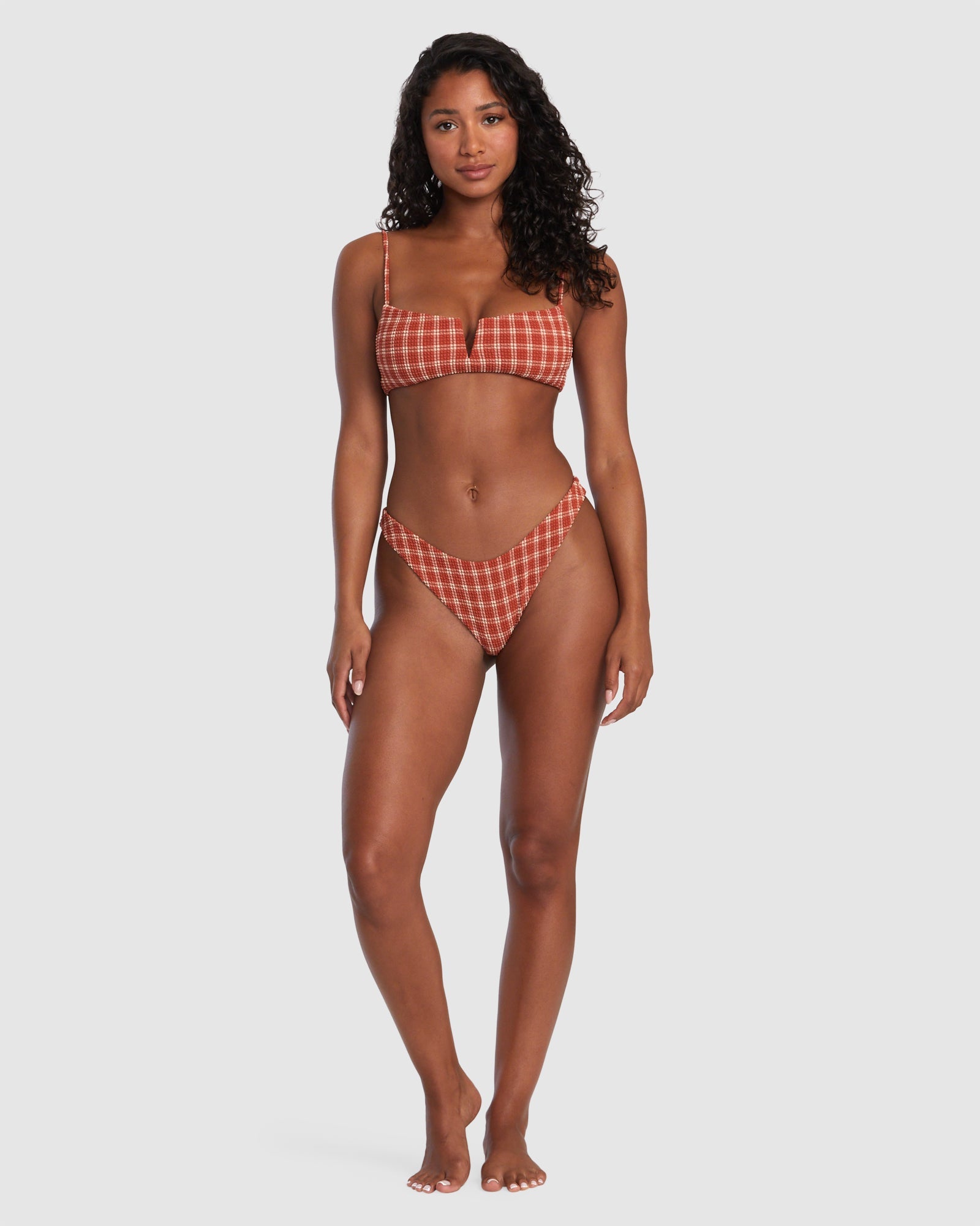 Prepped V-Wire Bralette Bikini Top