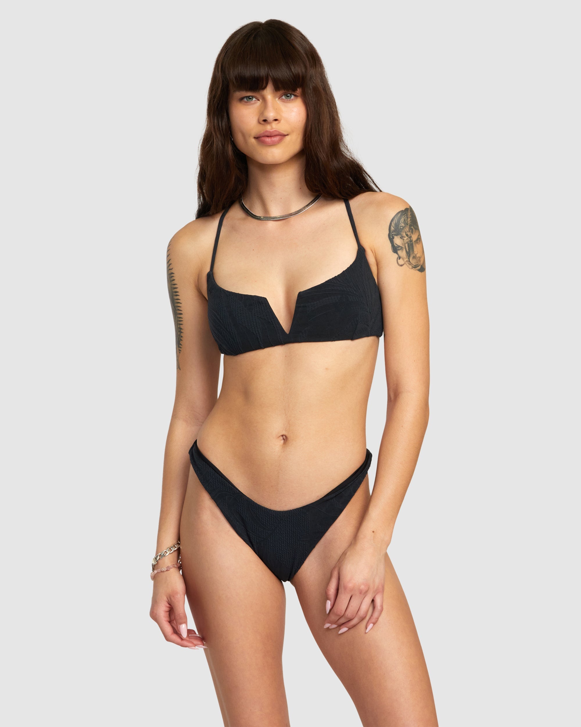 RVCA Girl Crush Medium French Bikini Bottoms
