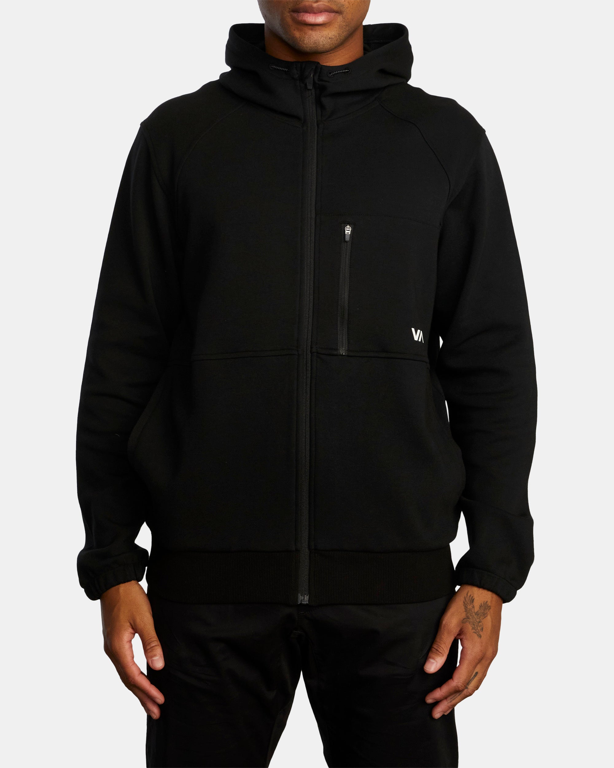Rvca Tonally Fleece M Otlr Chai Felpe Rvca Tonally Fleece M Otlr Chai Felpe