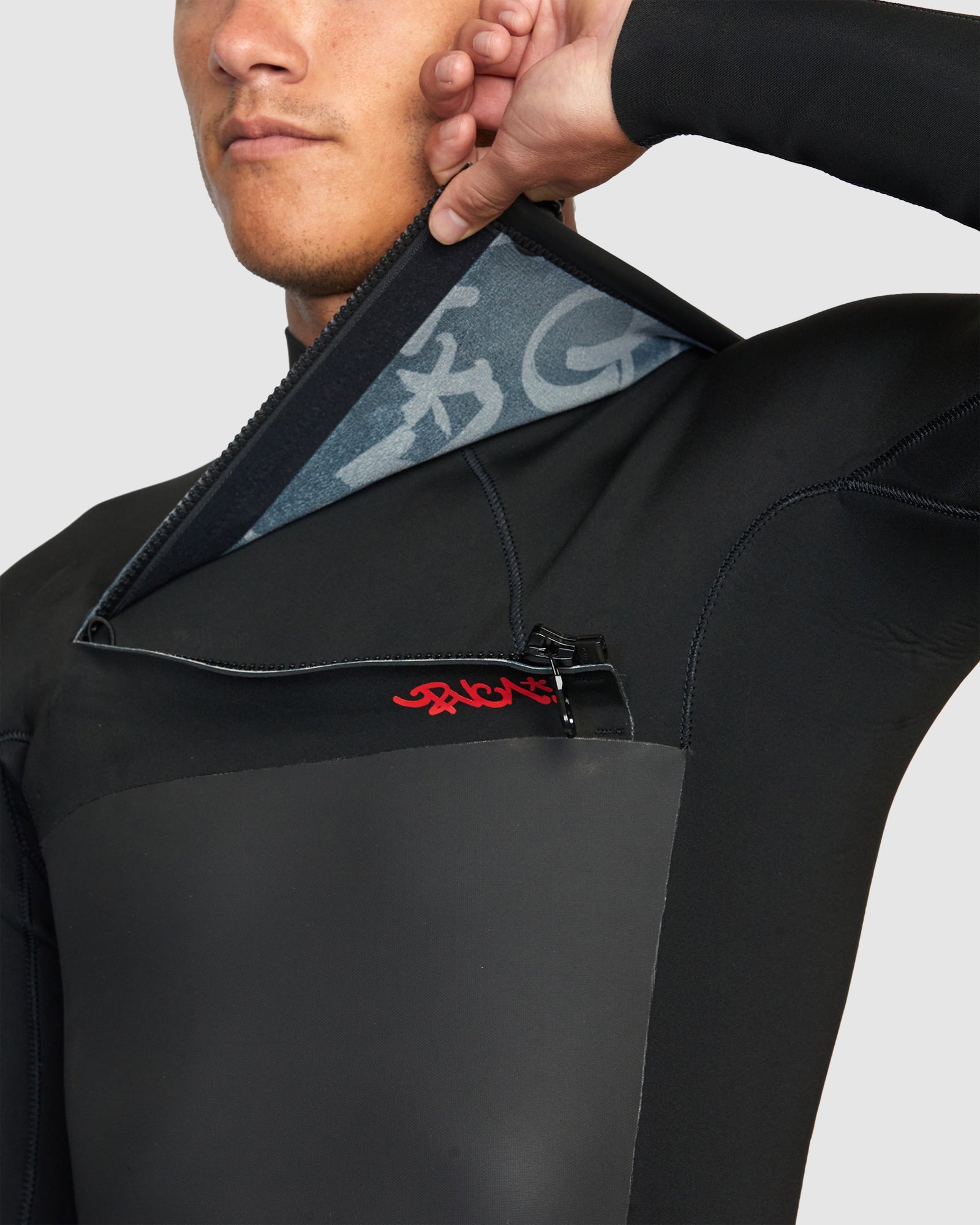 Mens 3/2mm Balance Dmote Chest Zip Wetsuit