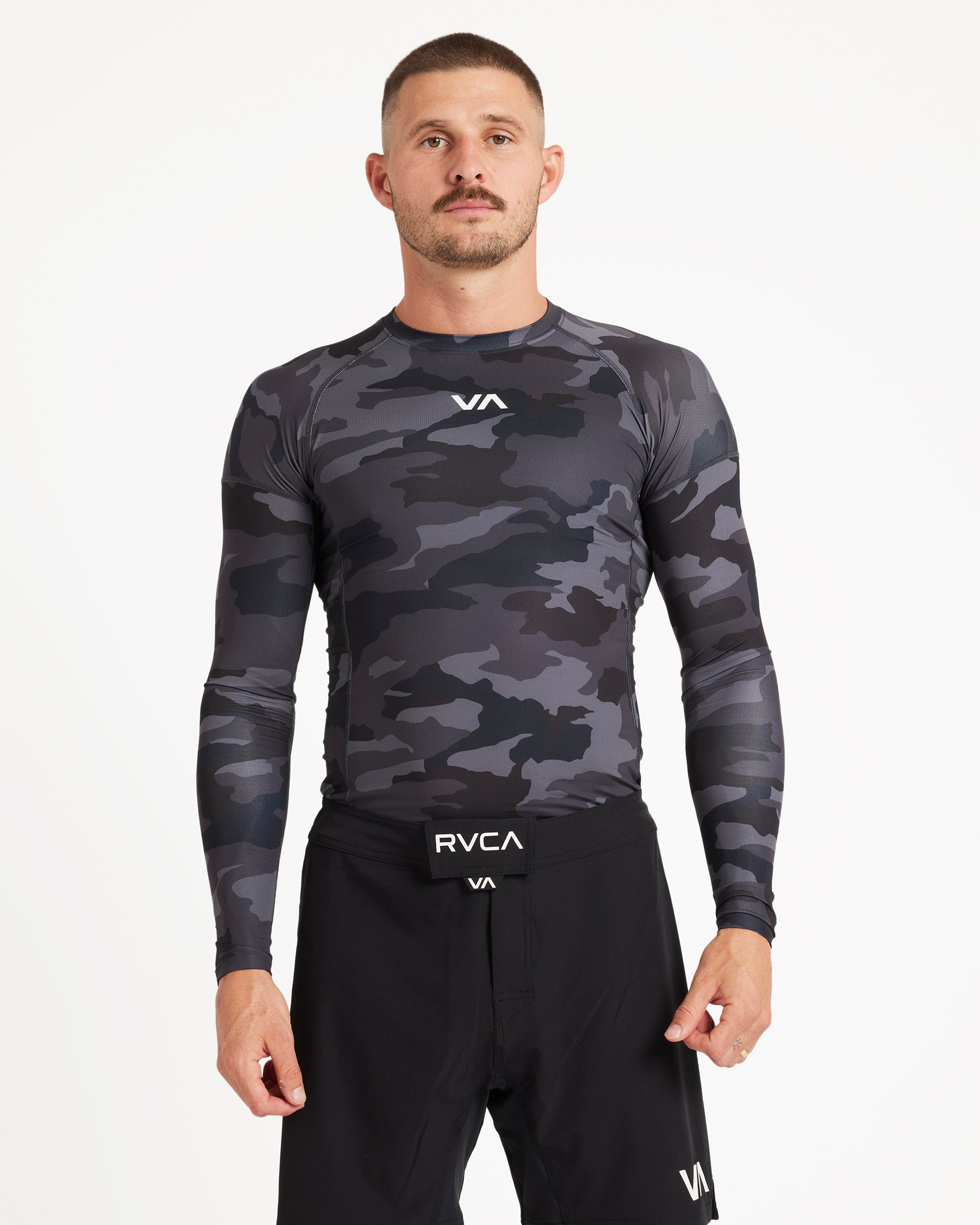 Mens Sport Long Sleeve Rash Vest