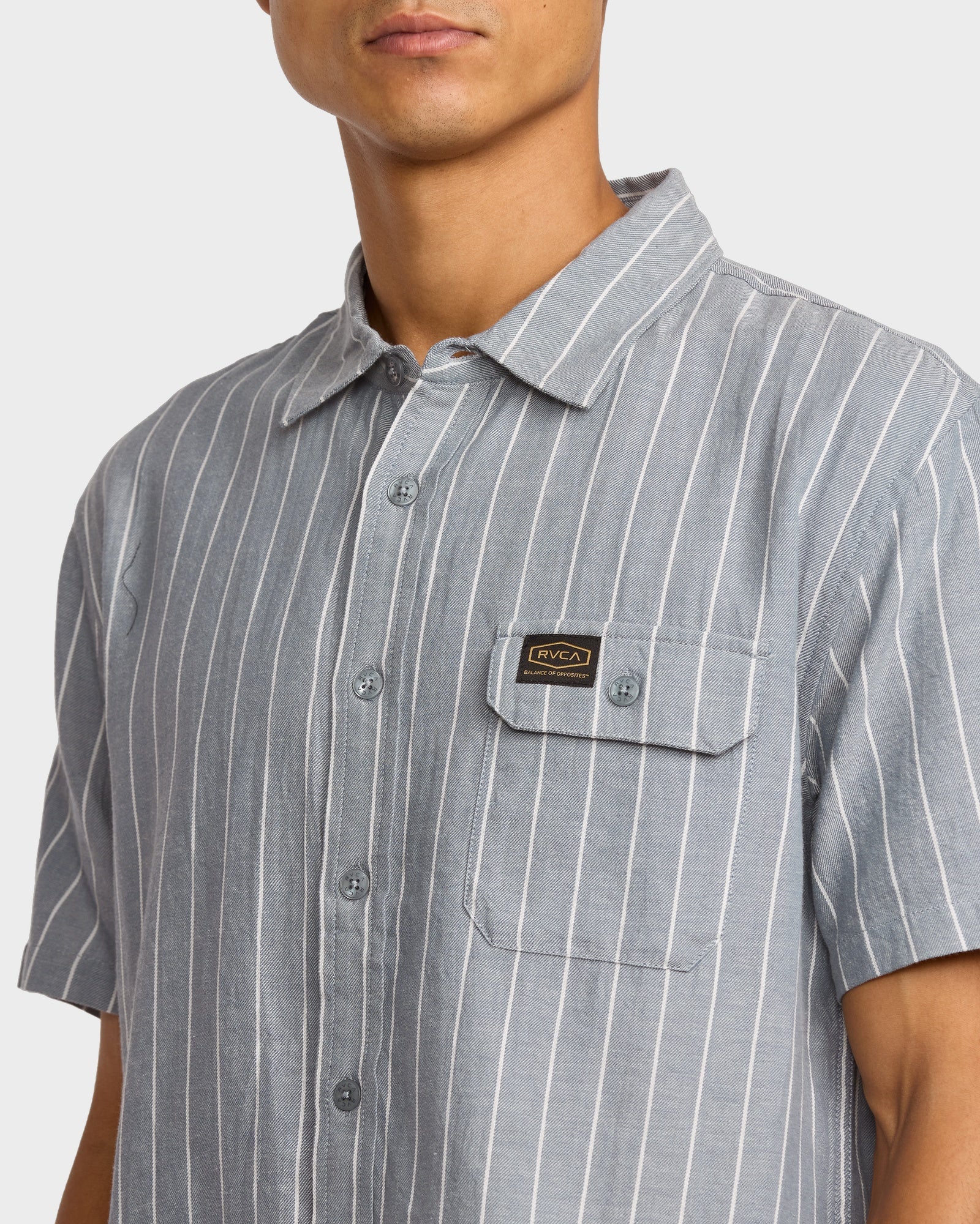 Mens Dayshift Stripe Short Sleeve Shirt