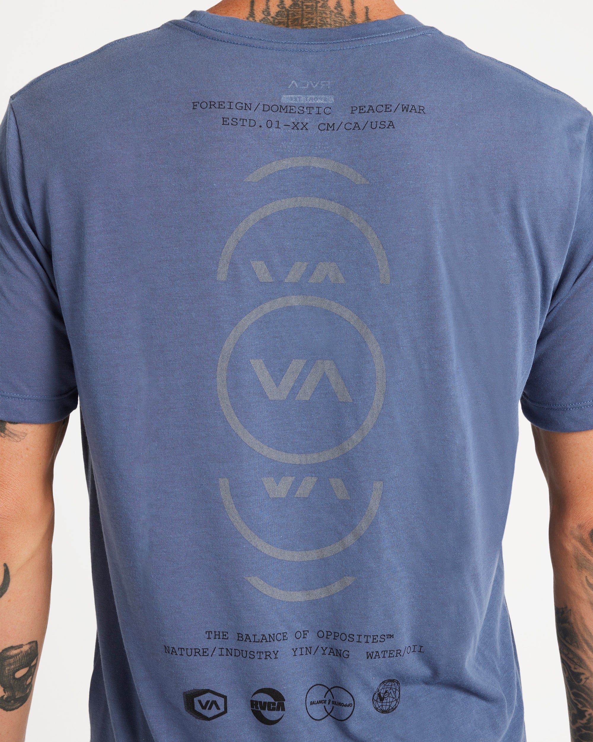 Mens VA Circle Splitter T-Shirt
