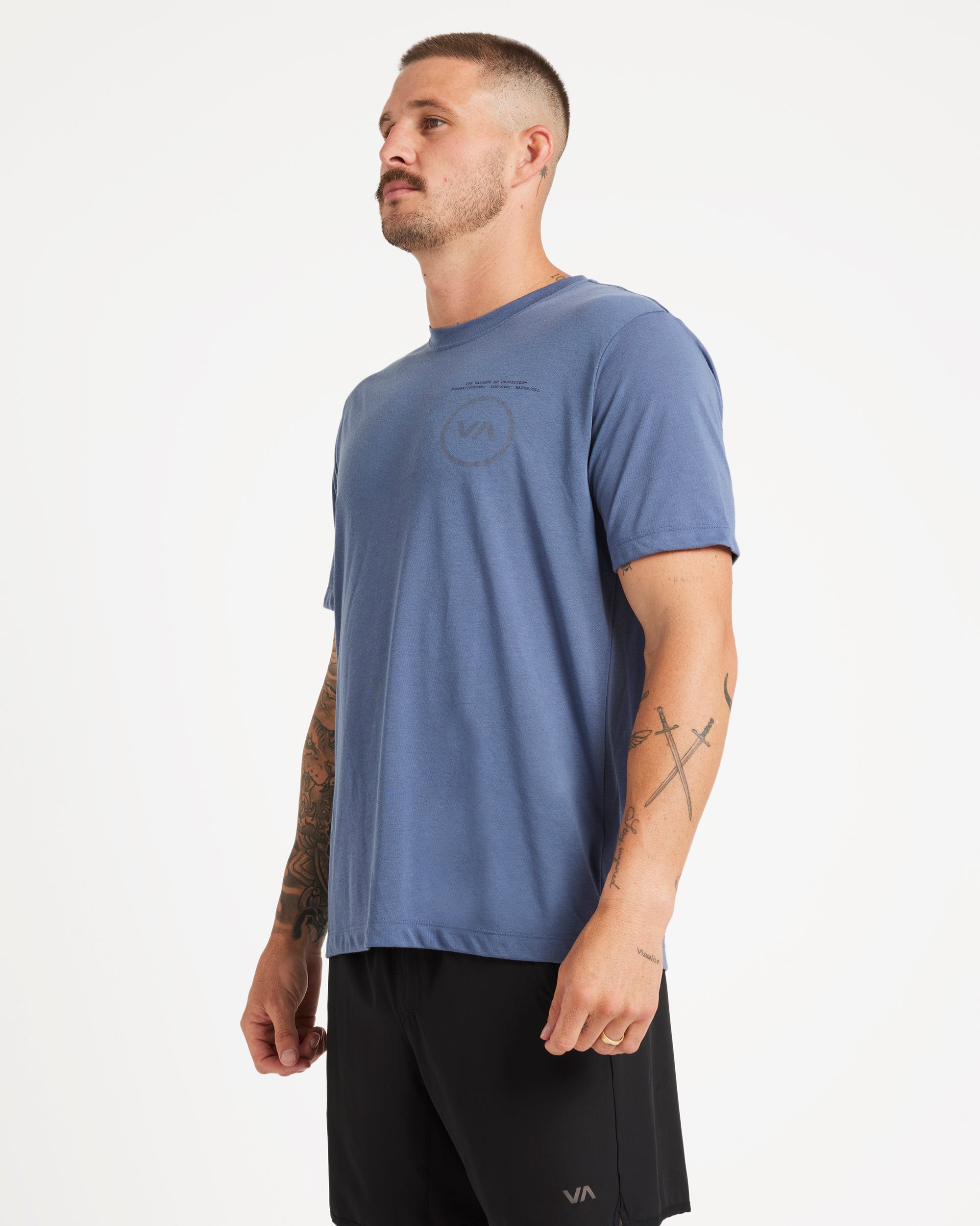 Mens VA Circle Splitter T-Shirt