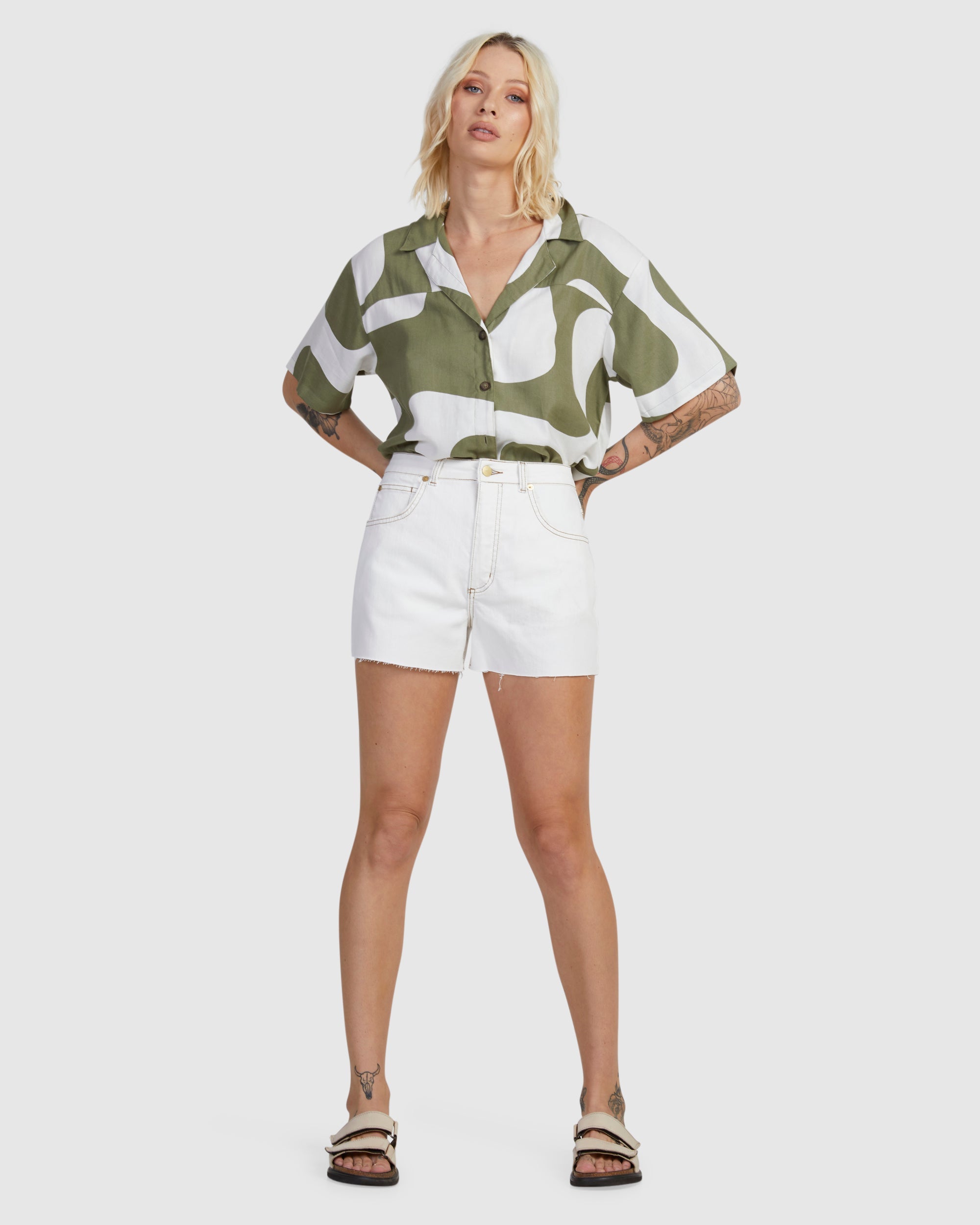 Pacific Denim Shorts