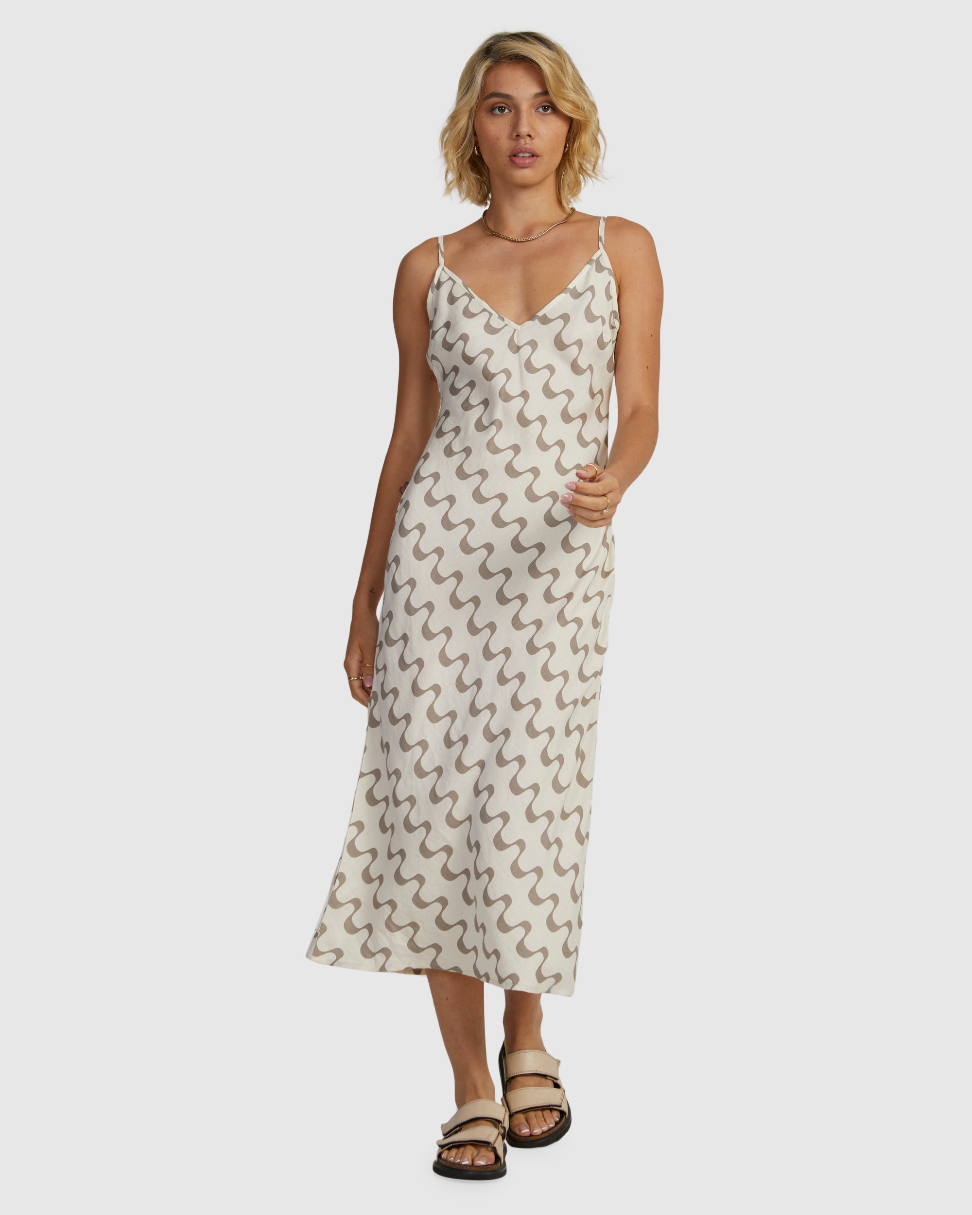 Happy Hour Everyday Bias Midi Dress