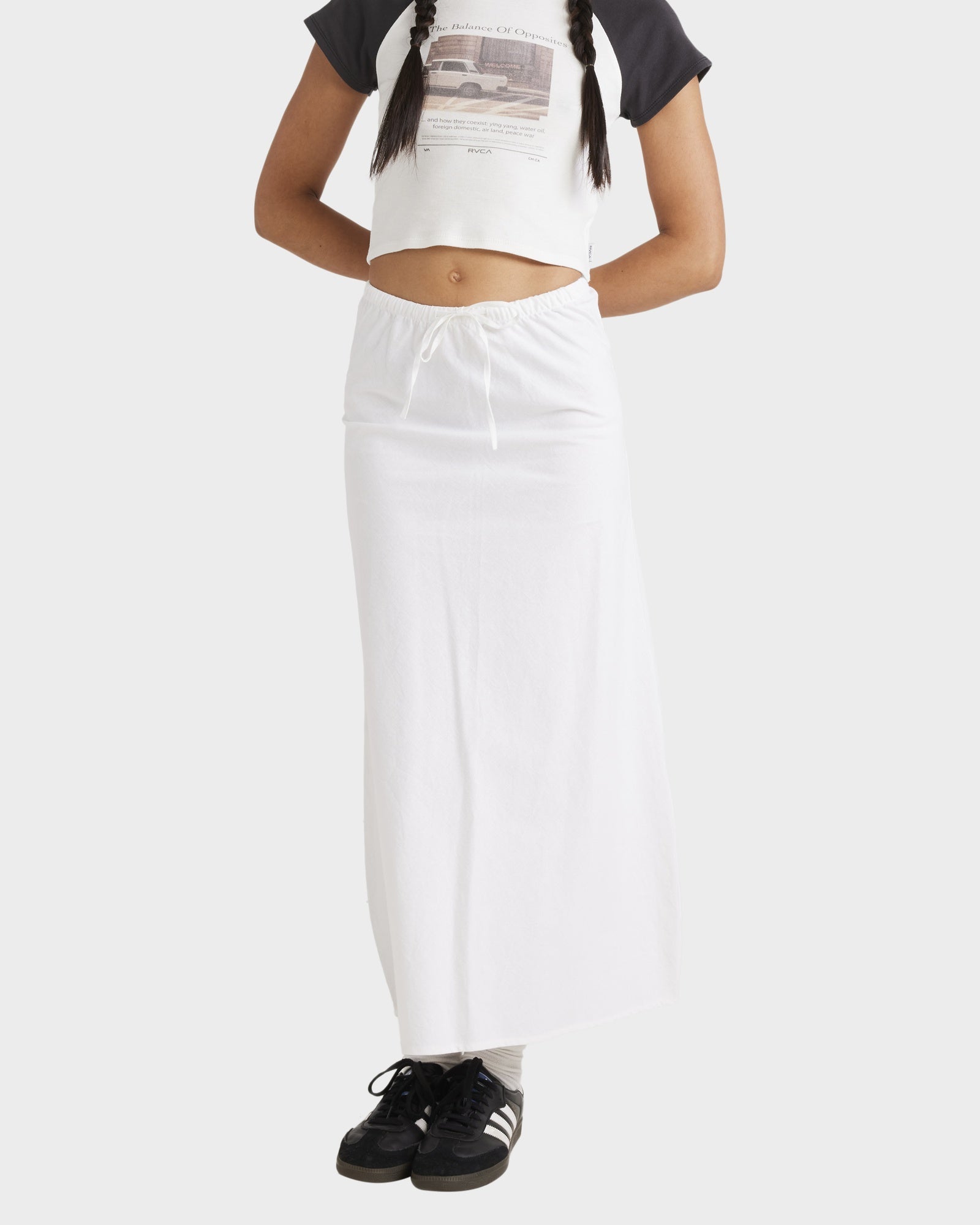 Womens April Tie Maxi Skirt
