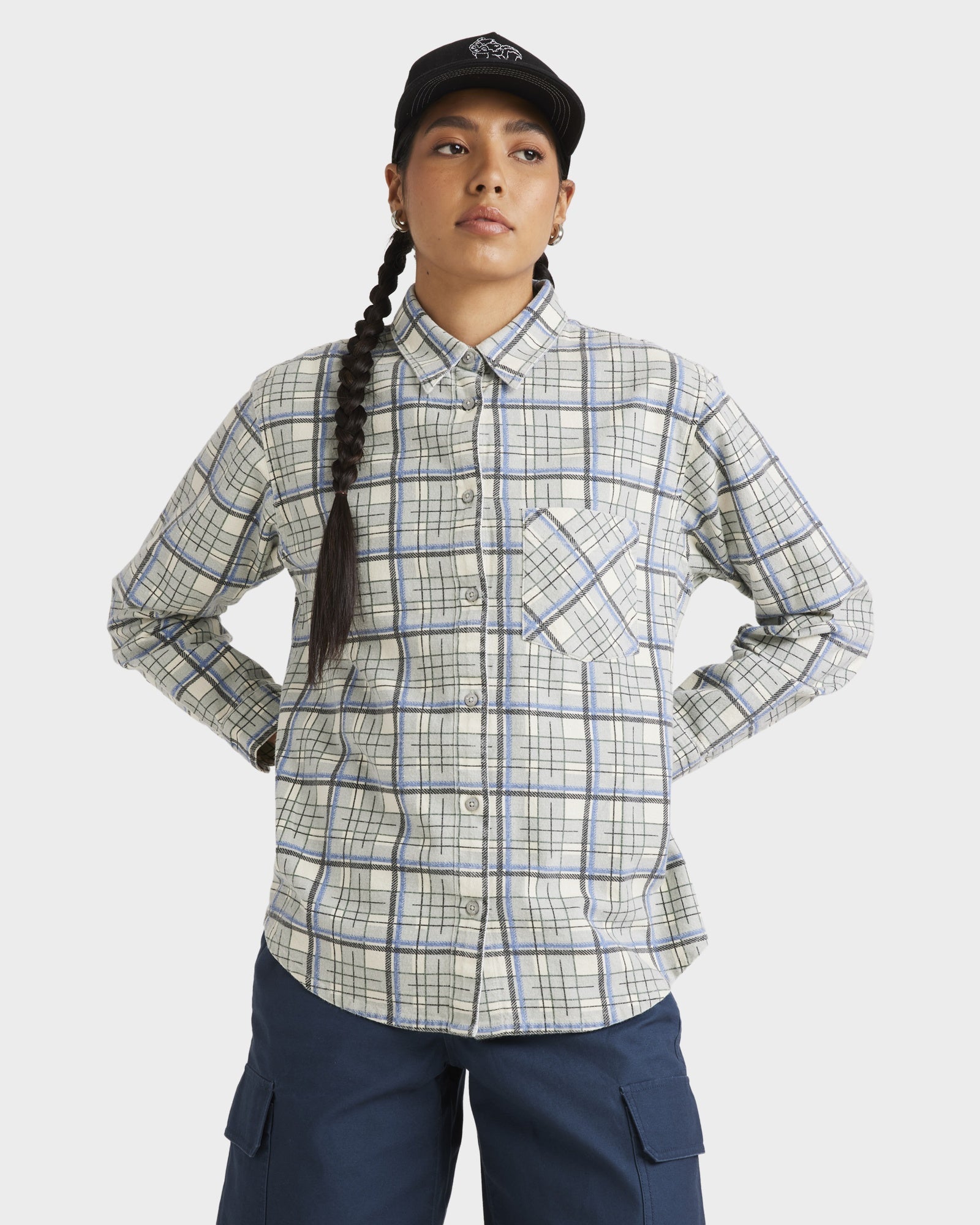 Womens Treets Flannel Shirt