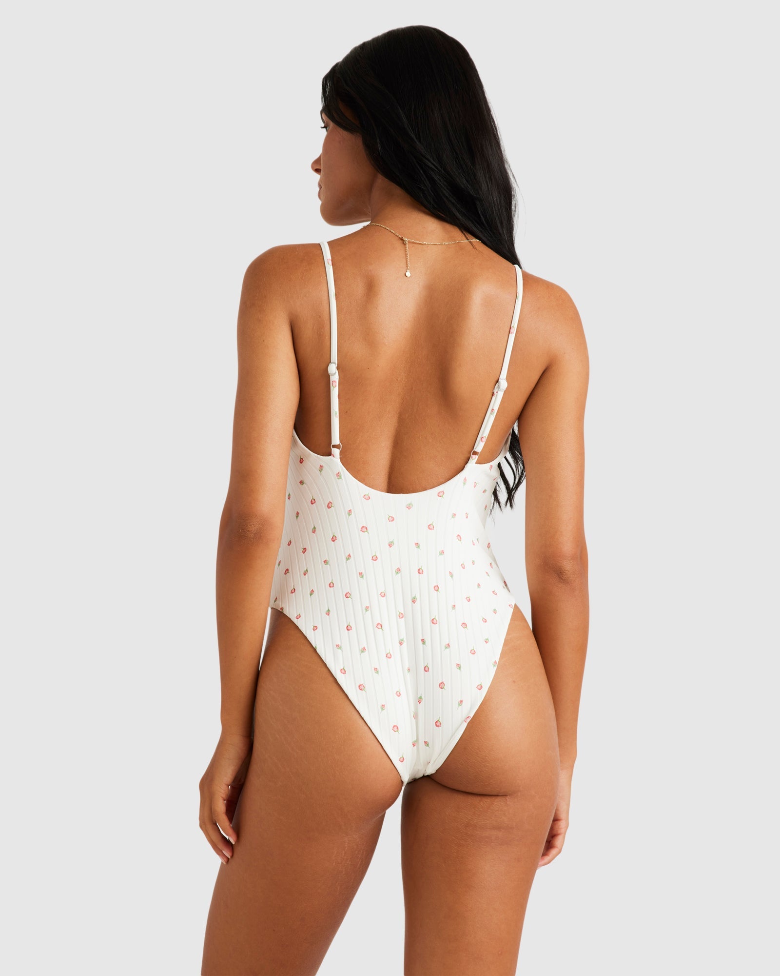 Womens Rose Bud One Piece