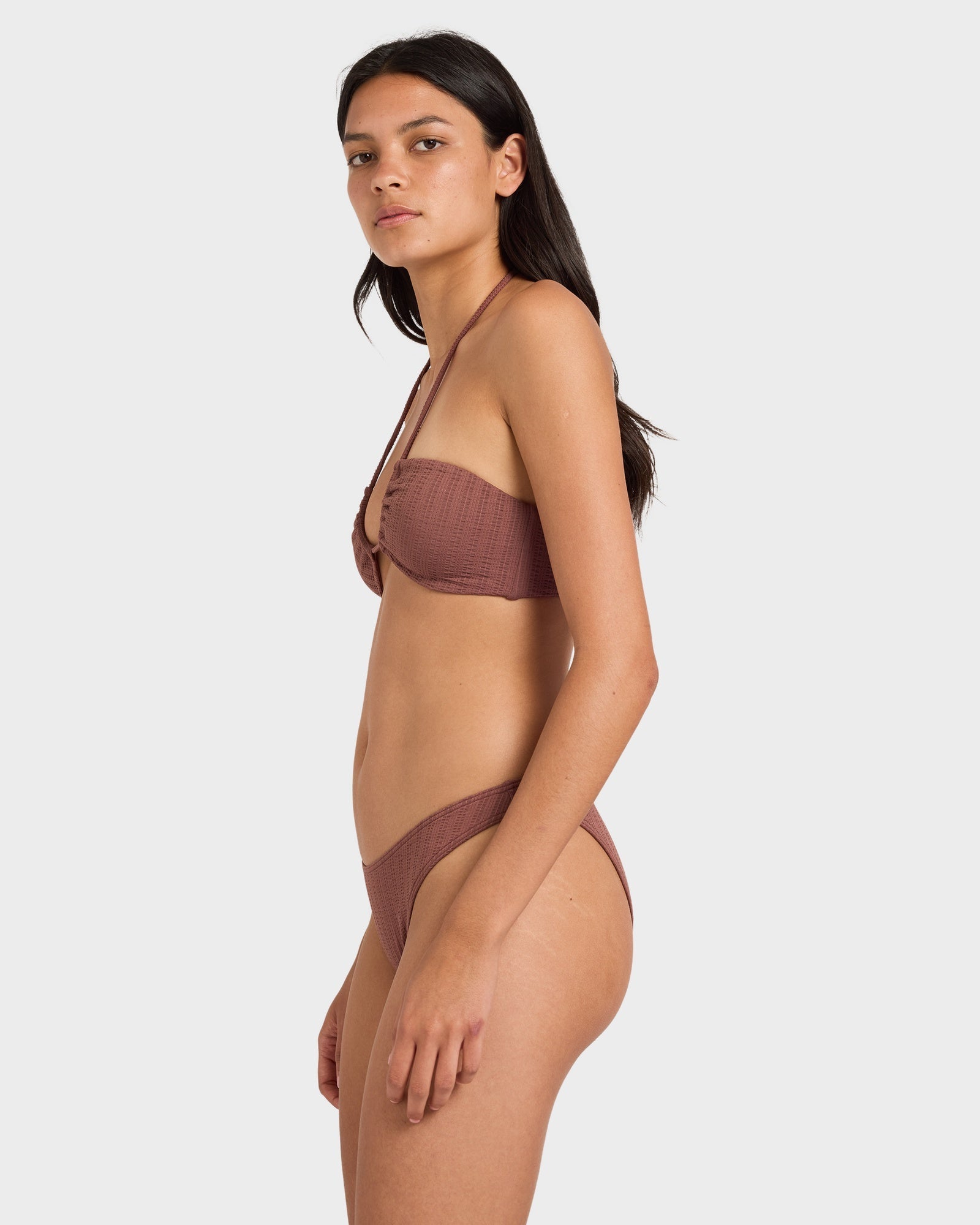 Womens Pucker Medium Bikini Bottom