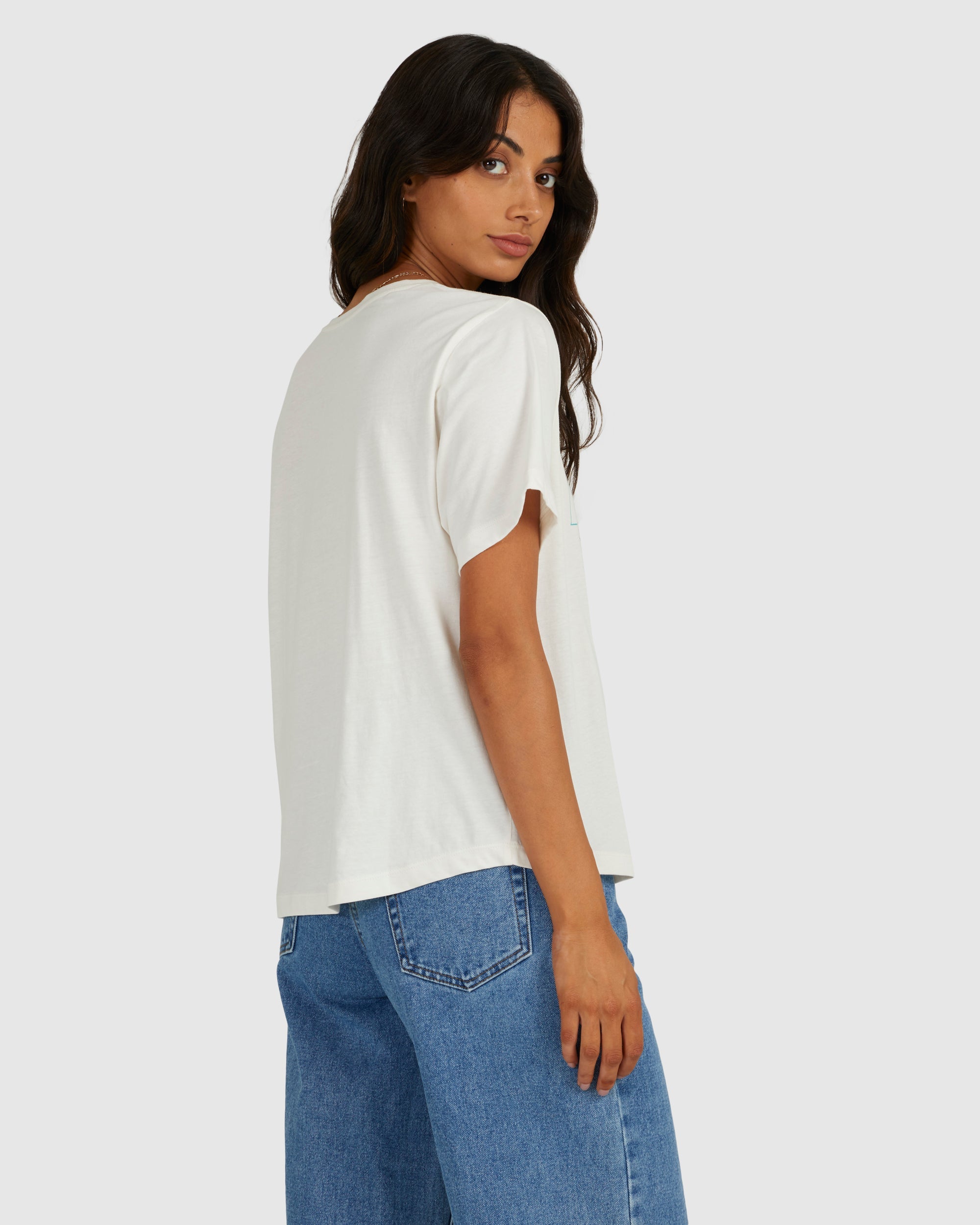 RVCA Curl Keyline Graphic T-Shirt