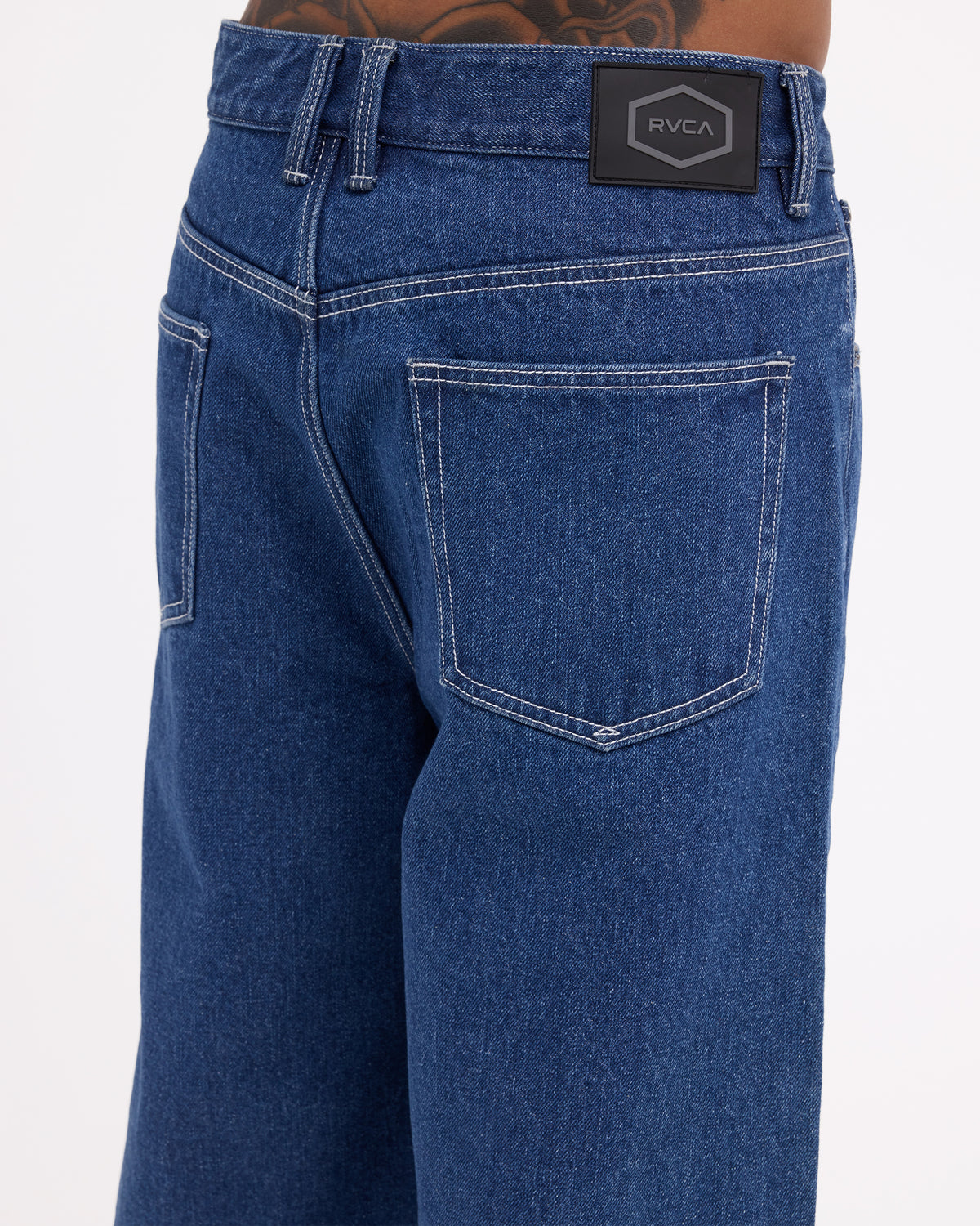 Mens Dayshift Baggy 23.5" Denim Shorts