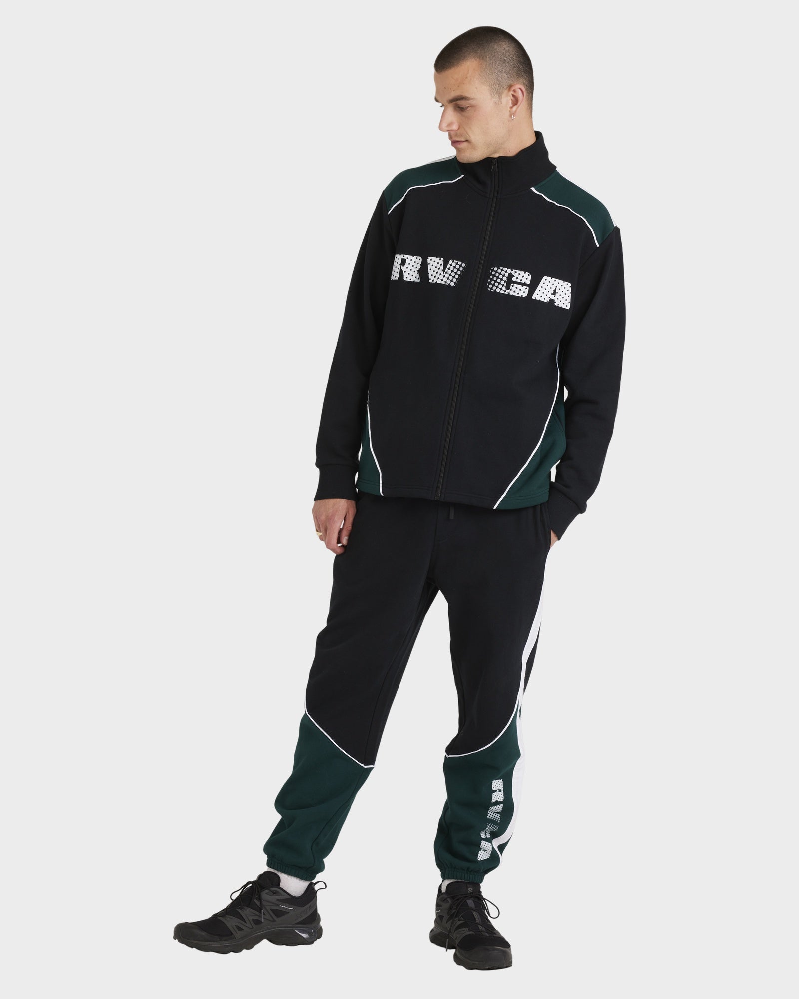 Mens RVCA Panelled Track Pants