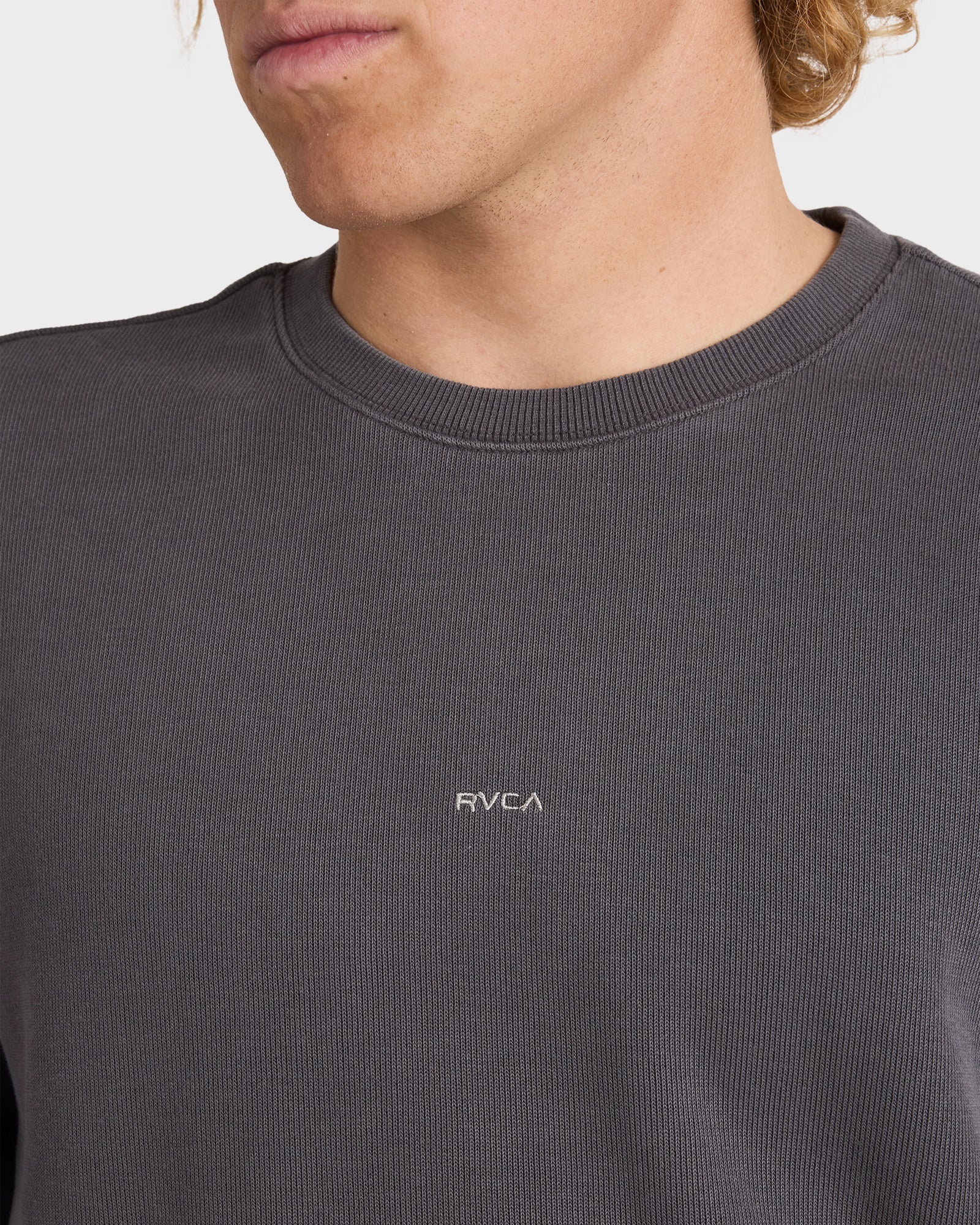 Mens Little RVCA Crew Neck