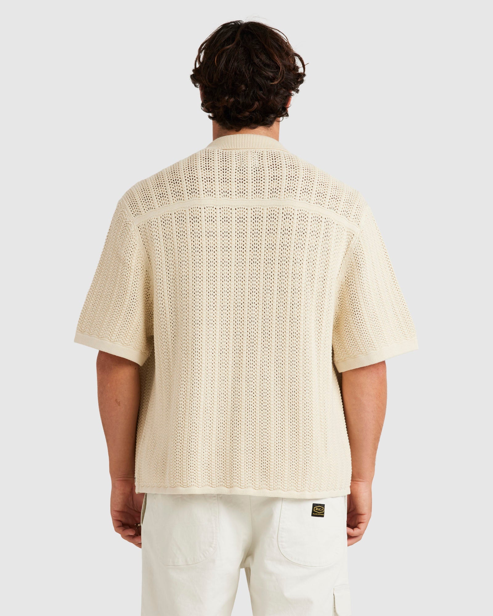 Mens Crochet Shirt