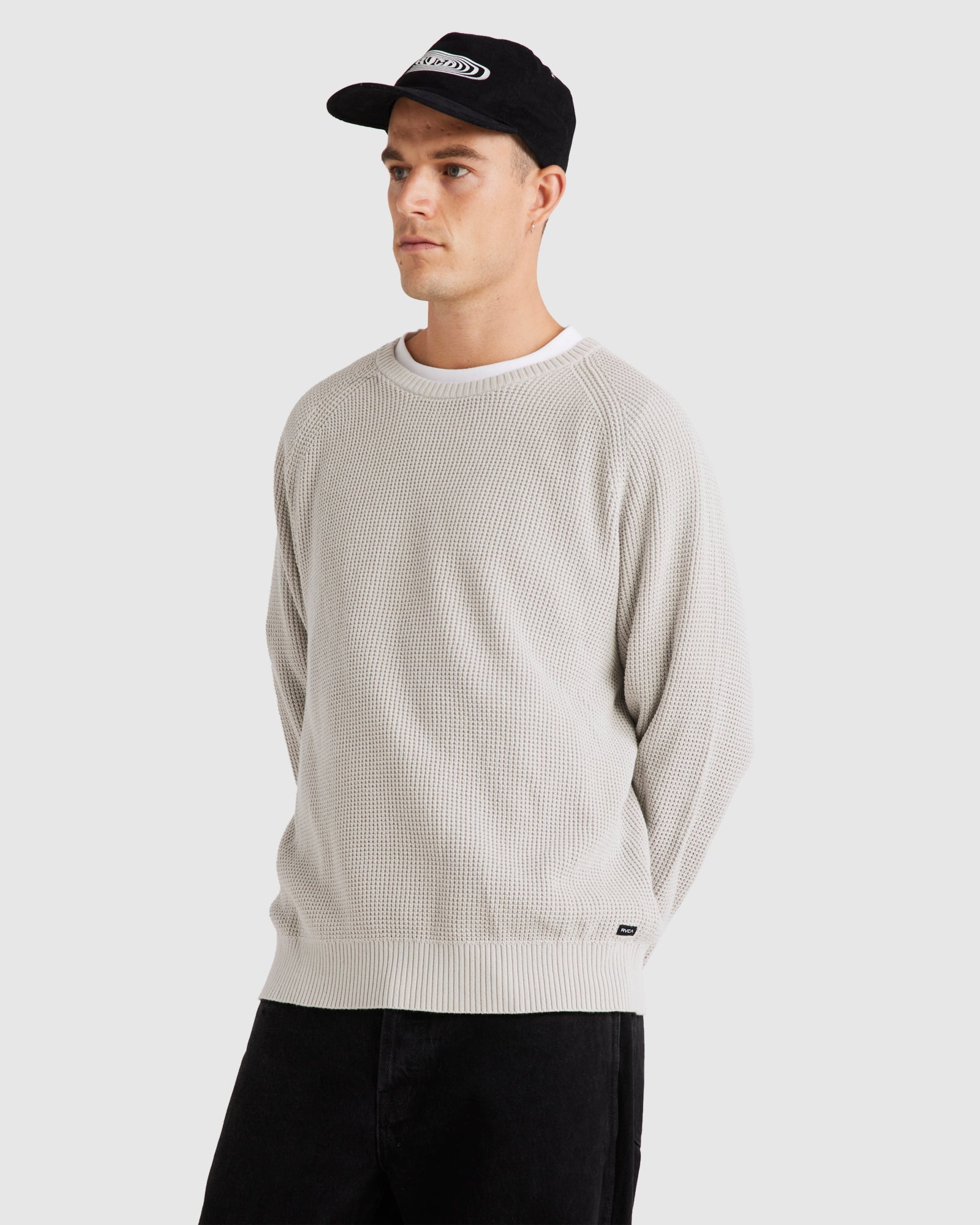 Mens Duke Raglan Knit Sweater