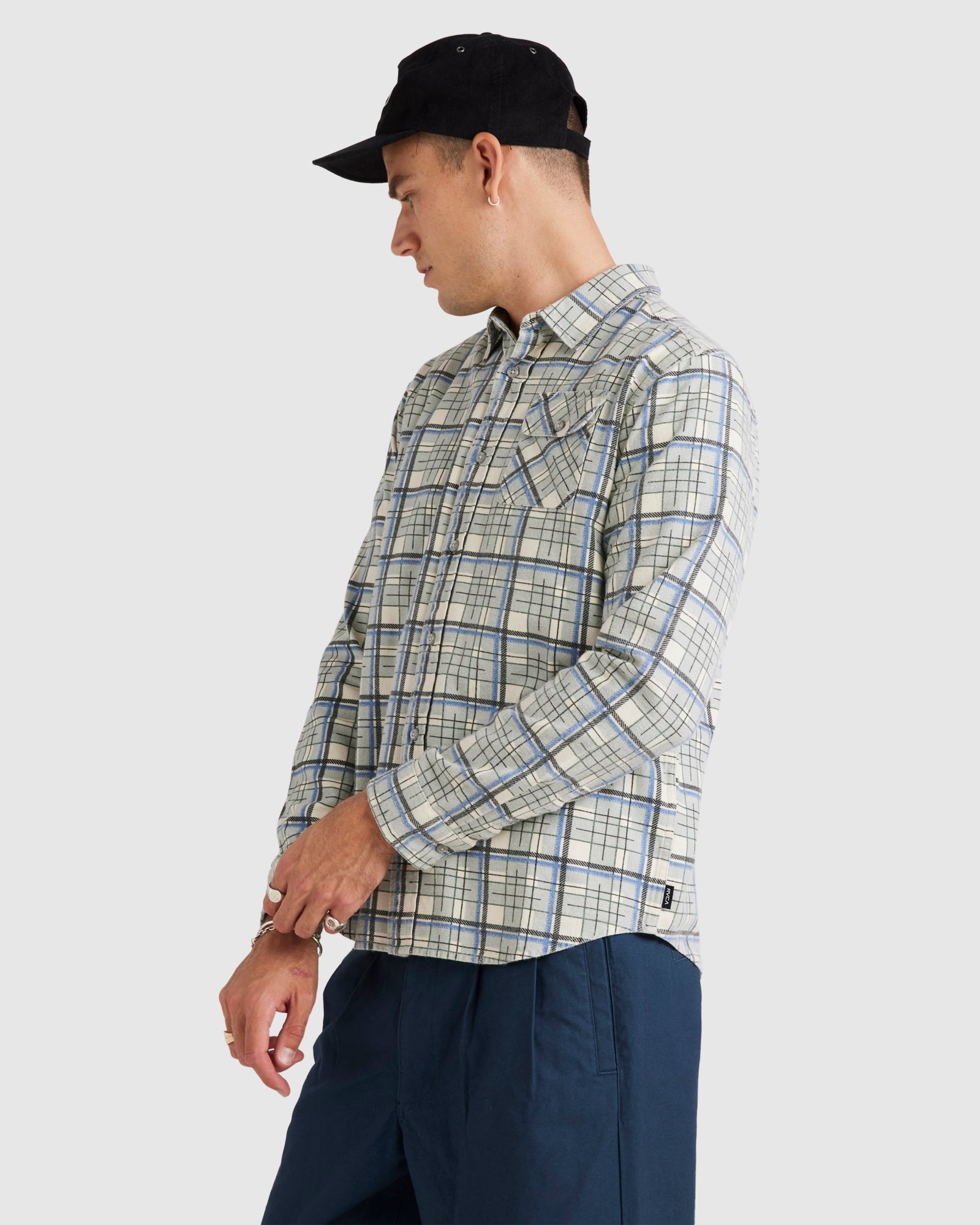 Mens Treets Long Sleeve Shirt
