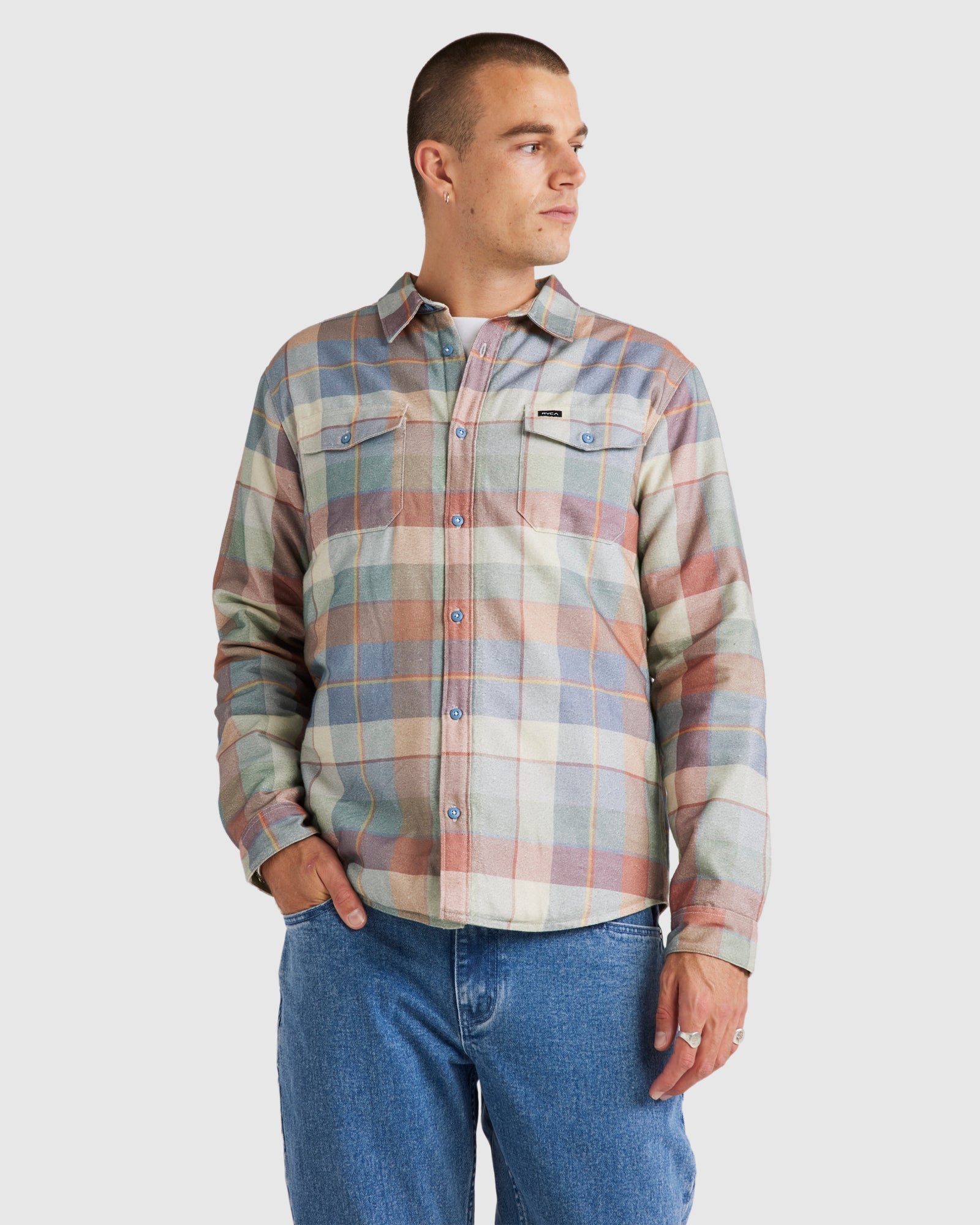 Mens Replacement Lined Long Sleeve Shirt