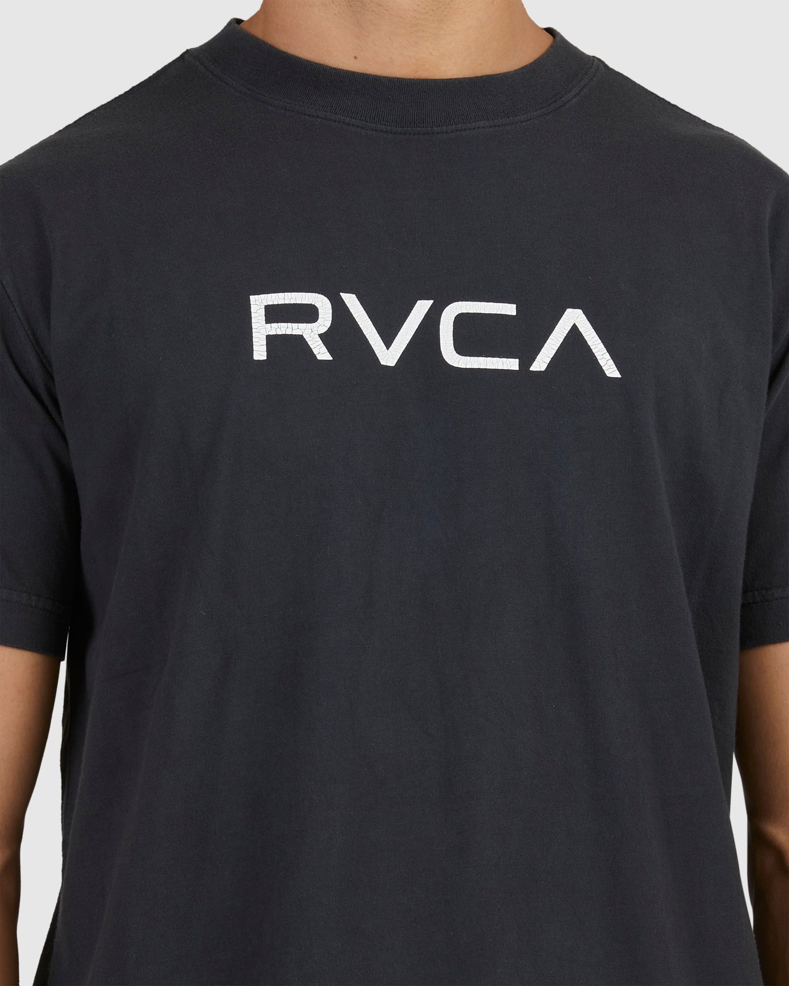 Mens Big RVCA Washed T-Shirt