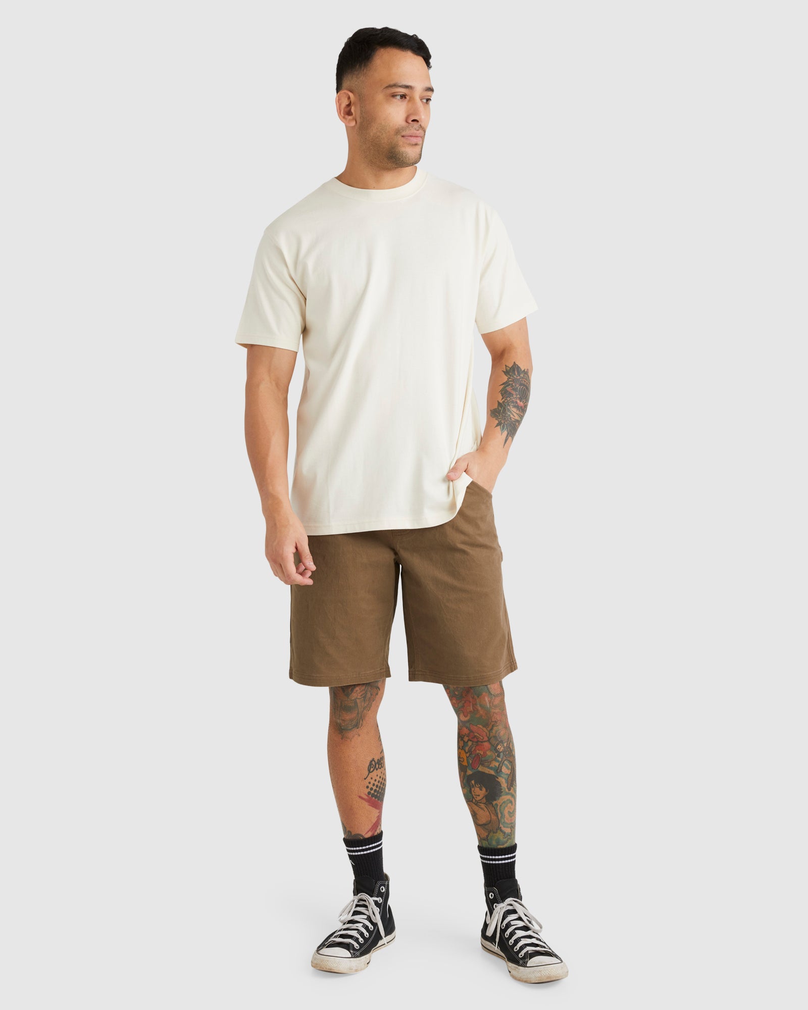 Mens RVCA Basic T-Shirt