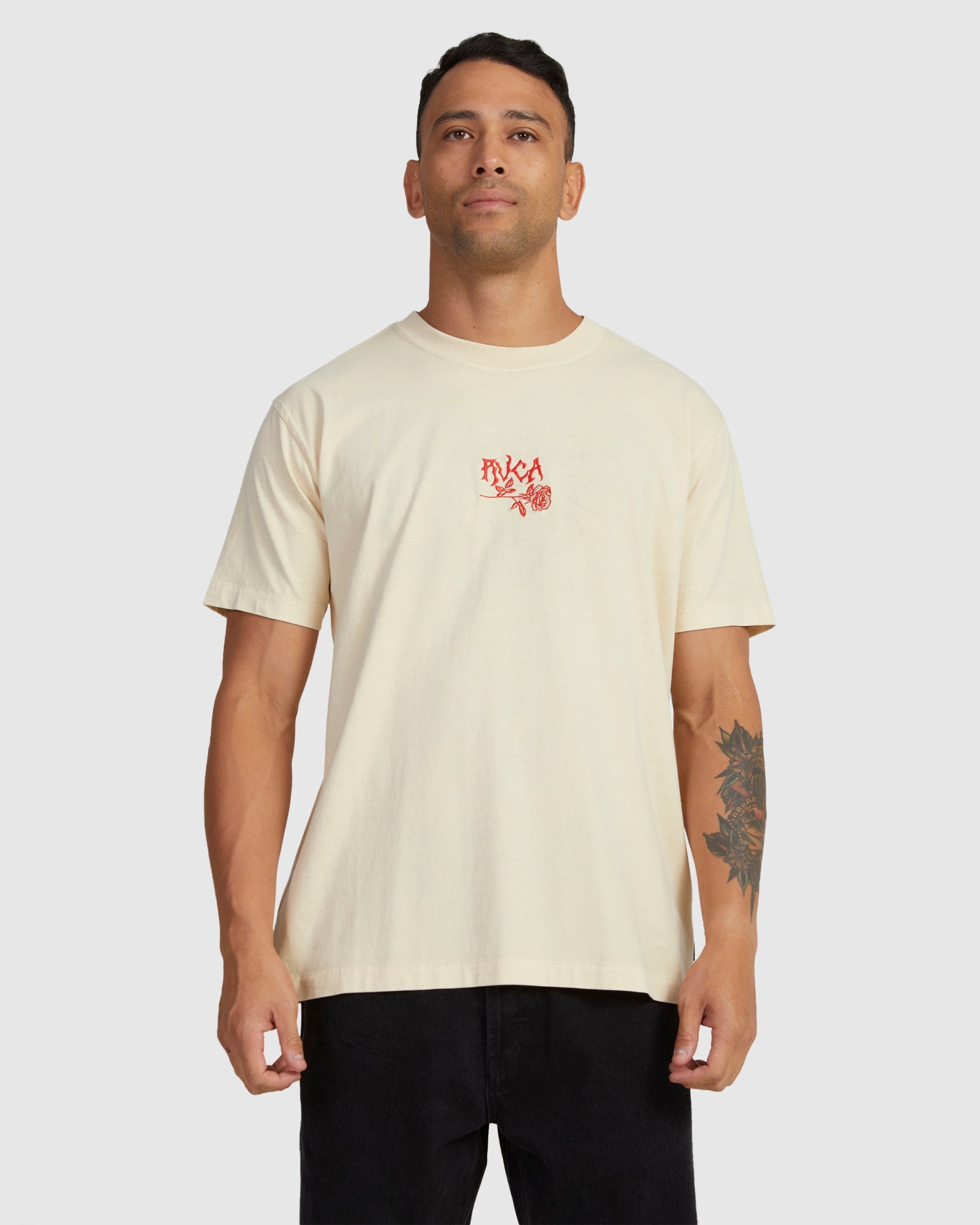 RVCA SEA BLEACH FREEDOM FLOWERS TEE